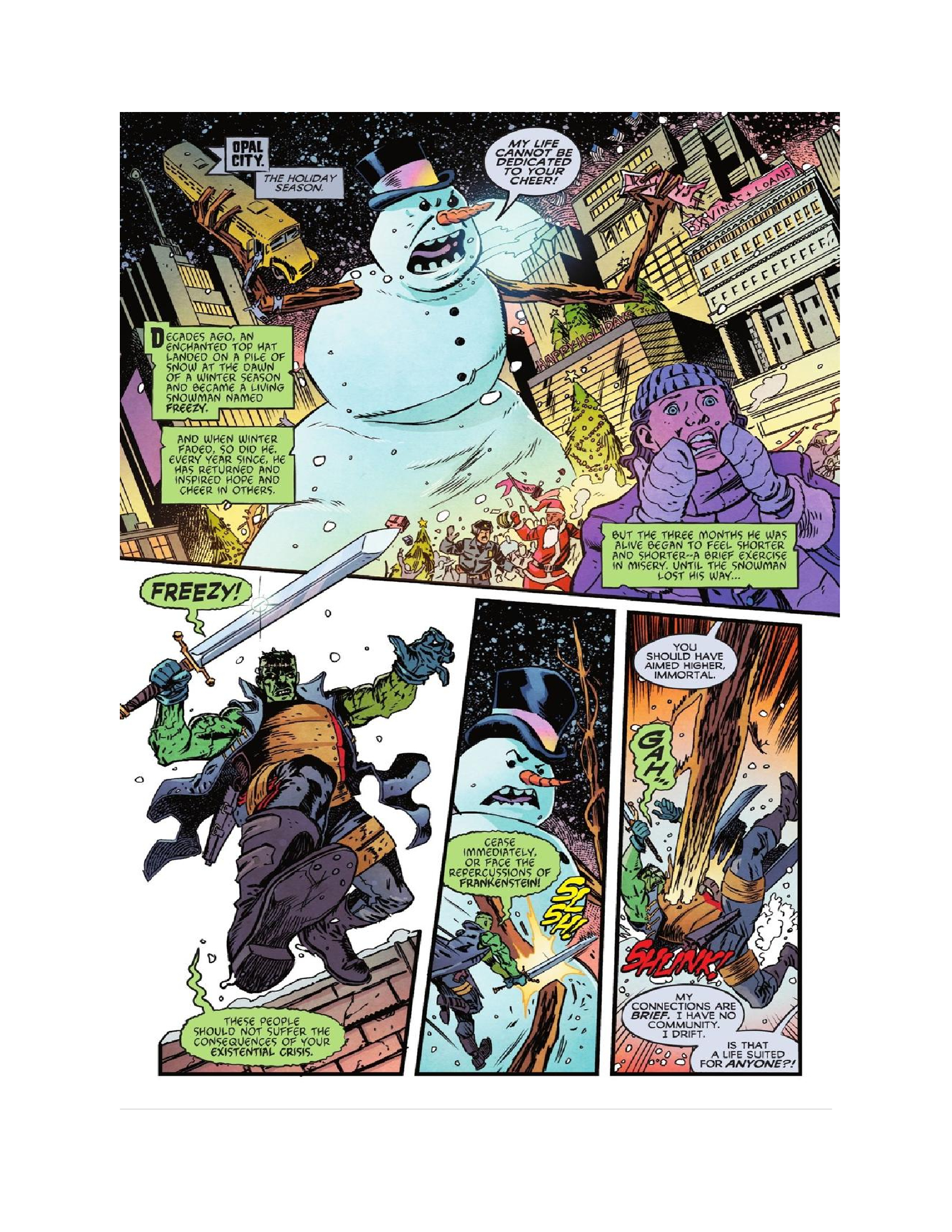 Read online DC's Grifter Got Run Over by a Reindeer comic -  Issue # Full - 13