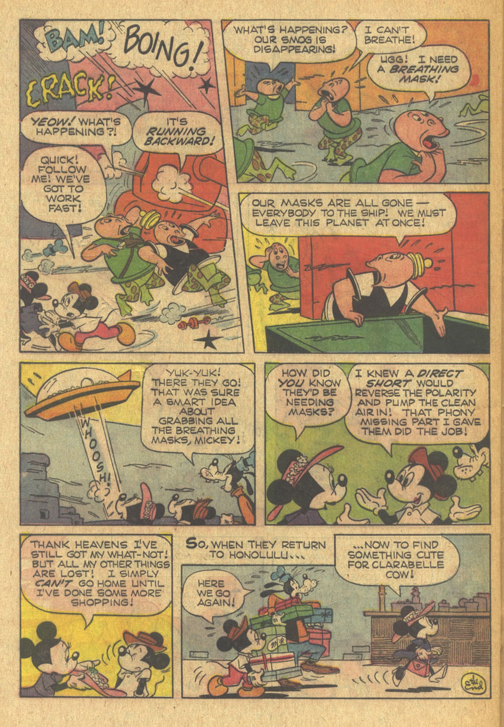 Read online Walt Disney's Comics and Stories comic -  Issue #329 - 32