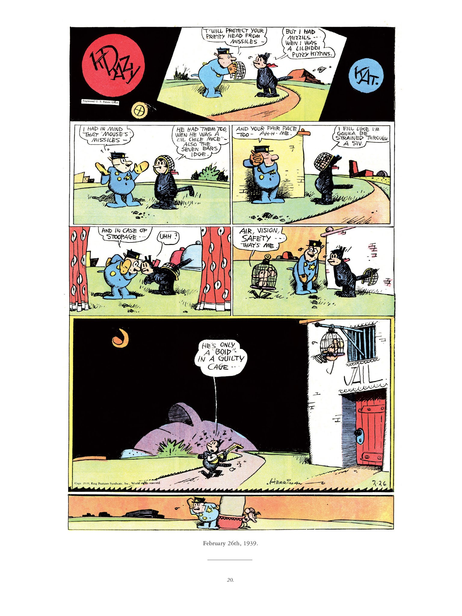 Read online Krazy & Ignatz comic -  Issue # TPB 11 - 20