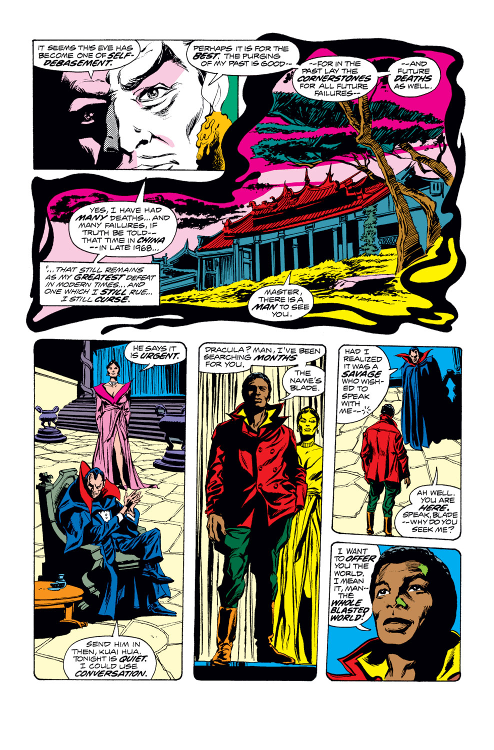Read online Tomb of Dracula (1972) comic -  Issue #30 - 14