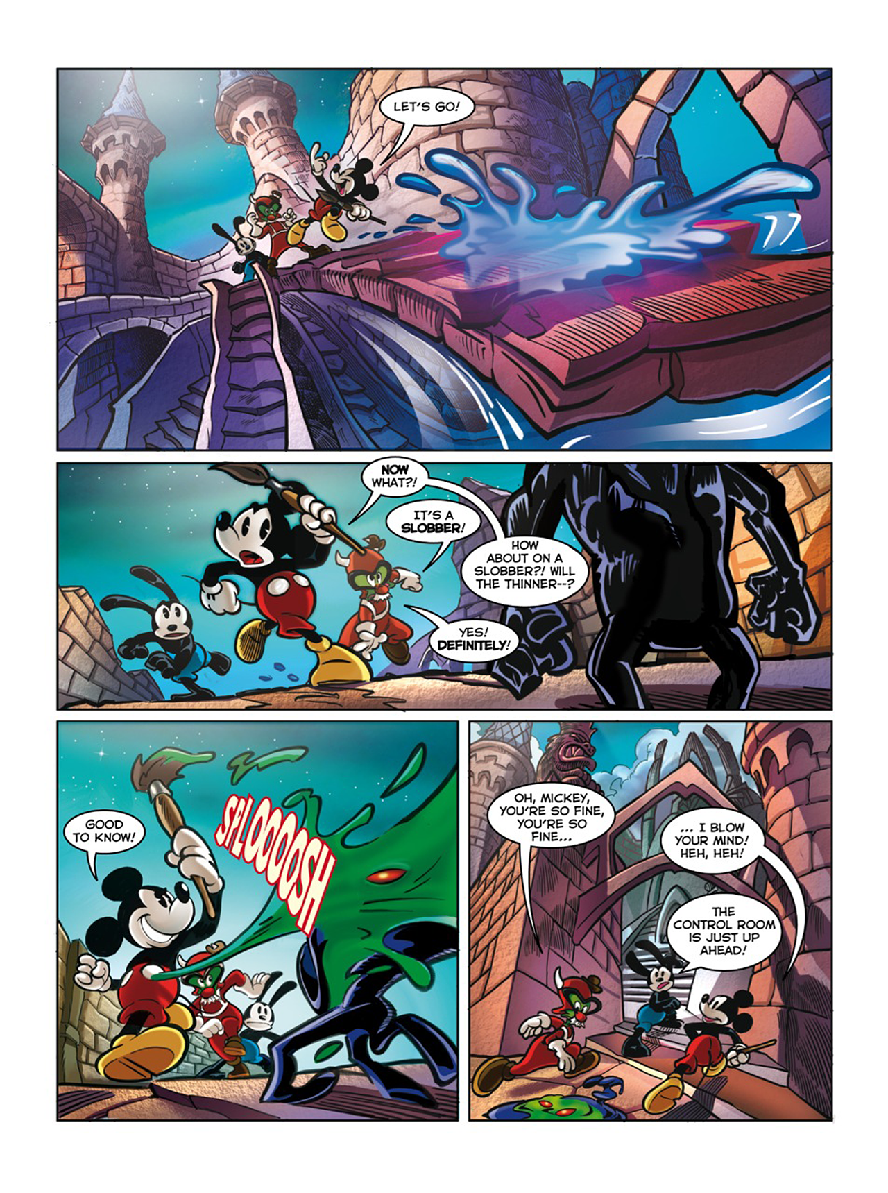 Read online Epic Mickey: The Graphic Novel comic -  Issue # Full - 53