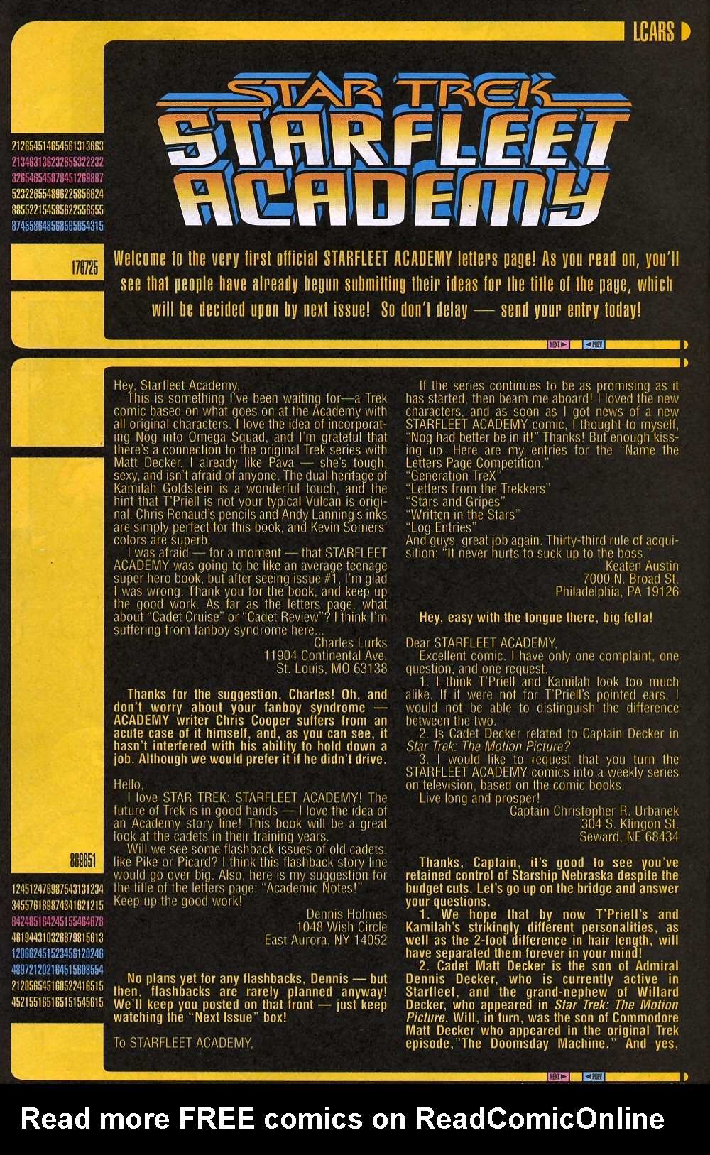 Read online Star Trek: Starfleet Academy (1996) comic -  Issue #4 - 34