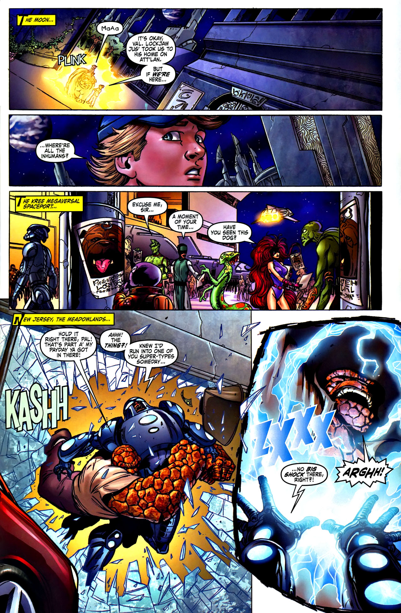 Read online The Thing (2006) comic -  Issue #4 - 16