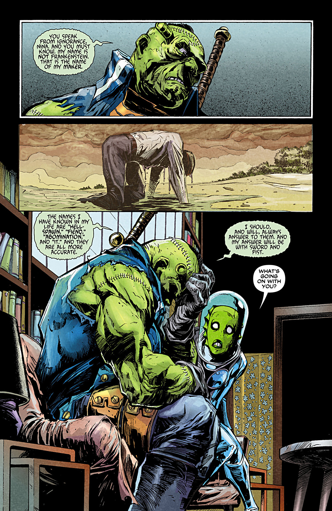 Read online Frankenstein, Agent of S.H.A.D.E. comic -  Issue #11 - 13