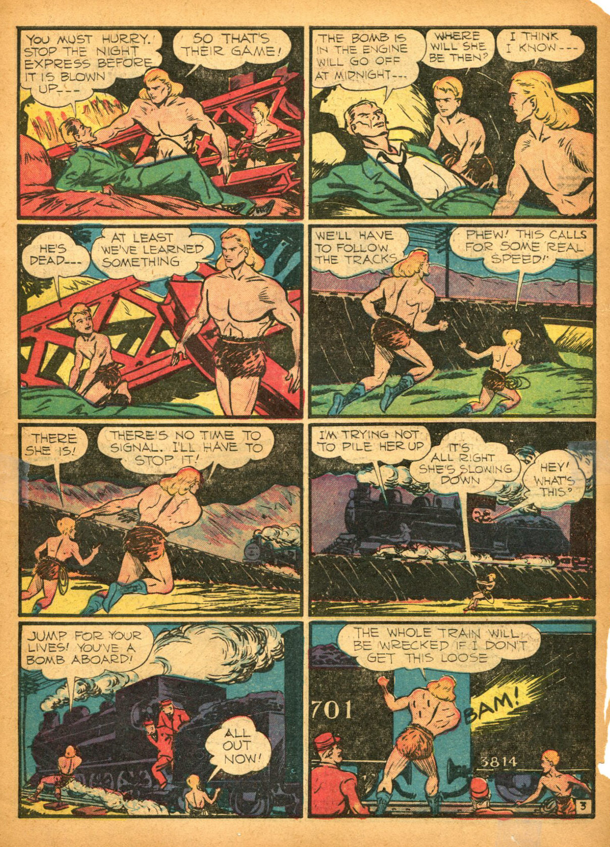 Read online Samson (1940) comic -  Issue #2 - 5