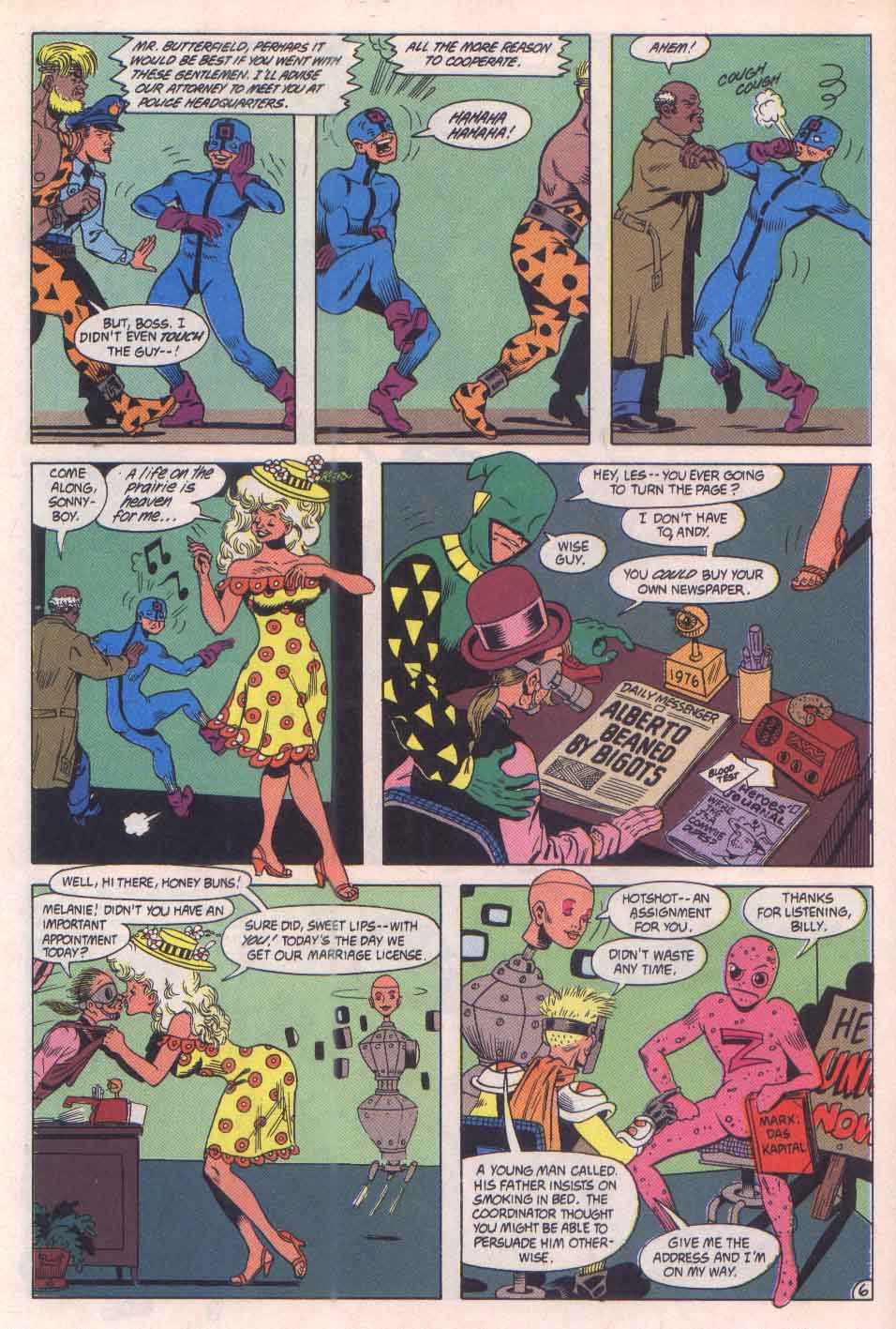 Read online Hero Hotline comic -  Issue #4 - 7