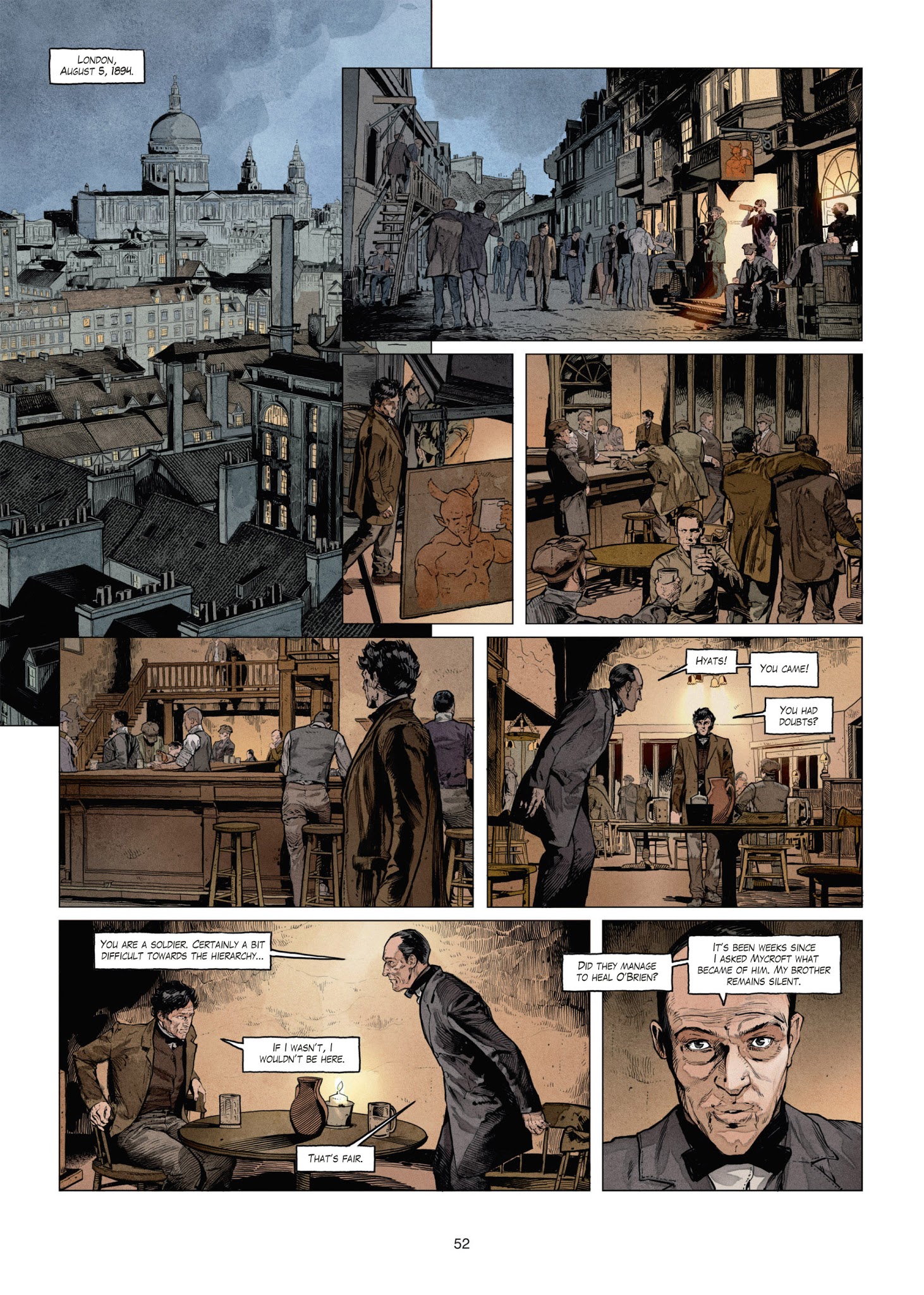 Read online Sherlock Holmes Society comic -  Issue #1 - 51