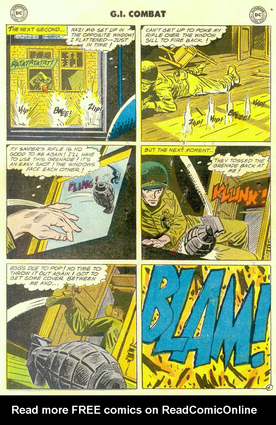 Read online G.I. Combat (1952) comic -  Issue #47 - 6