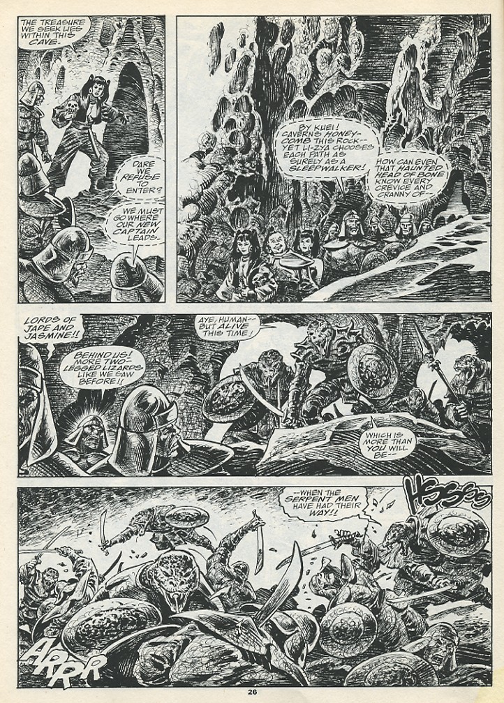 Read online The Savage Sword Of Conan comic - Issue #193