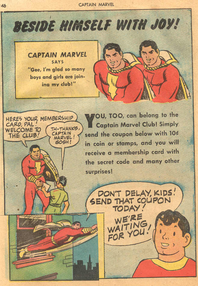 Read online Captain Marvel Adventures comic -  Issue #28 - 46