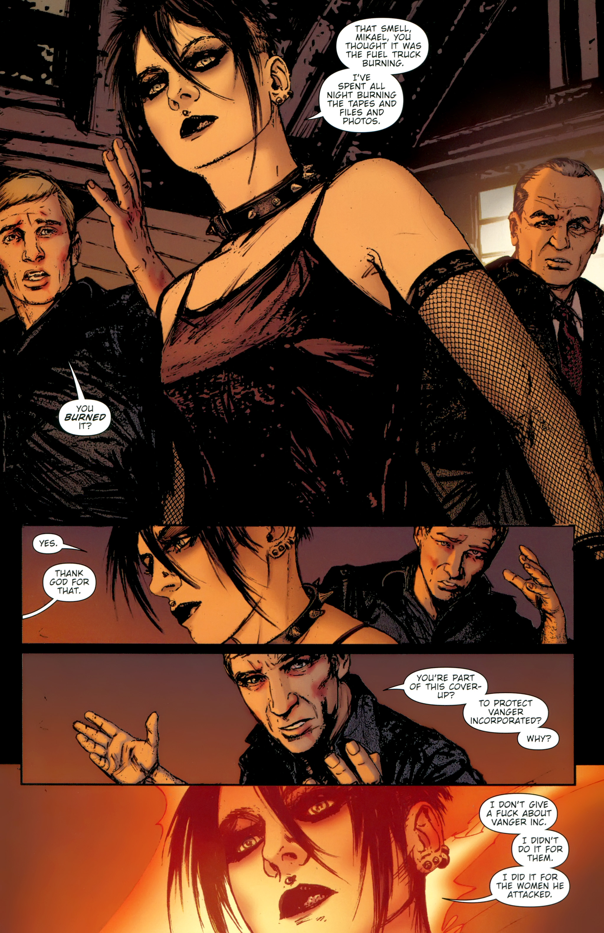 Read online The Girl With the Dragon Tattoo comic -  Issue # TPB 2 - 115