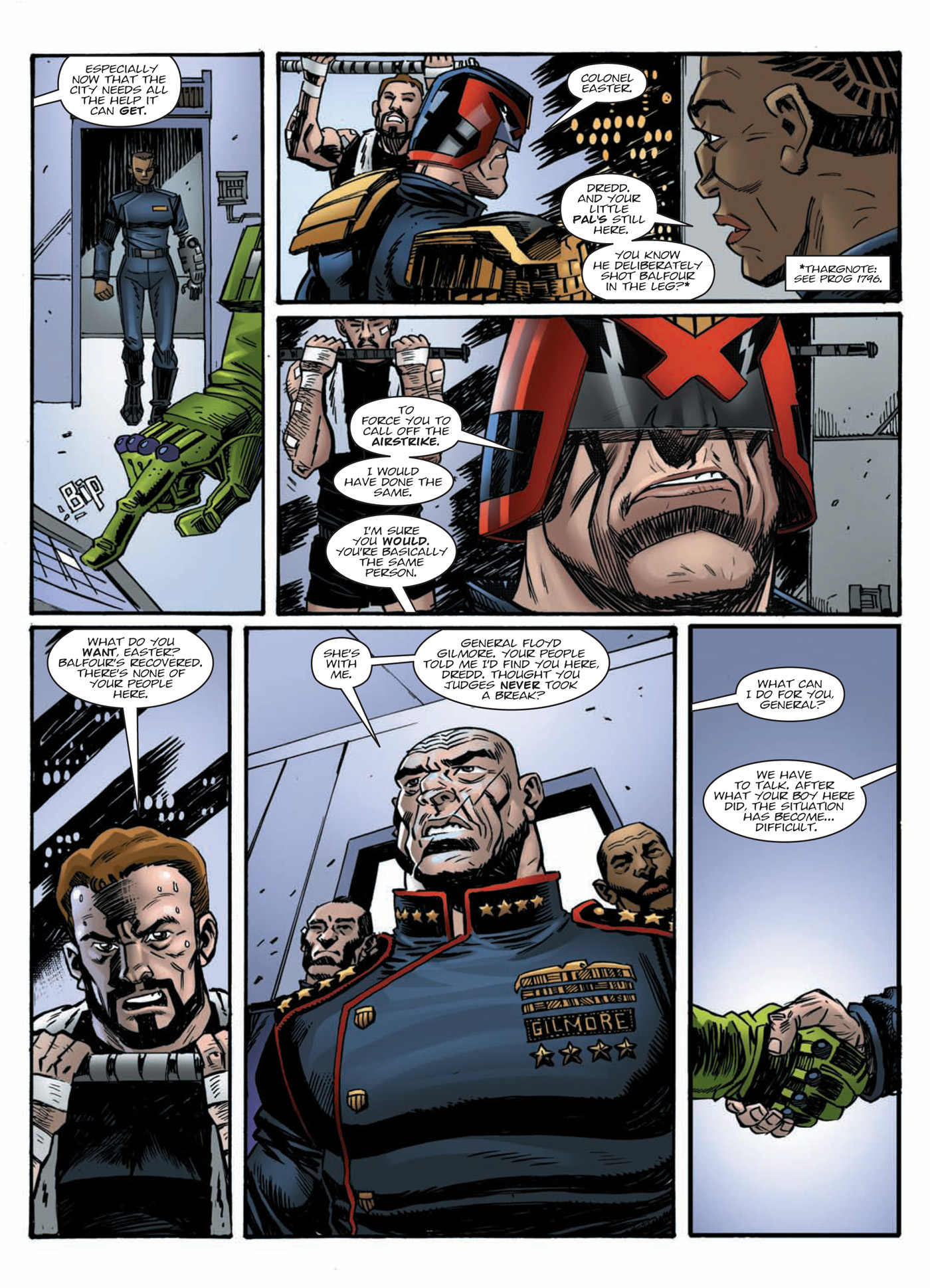 Read online Judge Dredd: Day of Chaos: Fallout comic -  Issue # TPB (Part 1) - 53