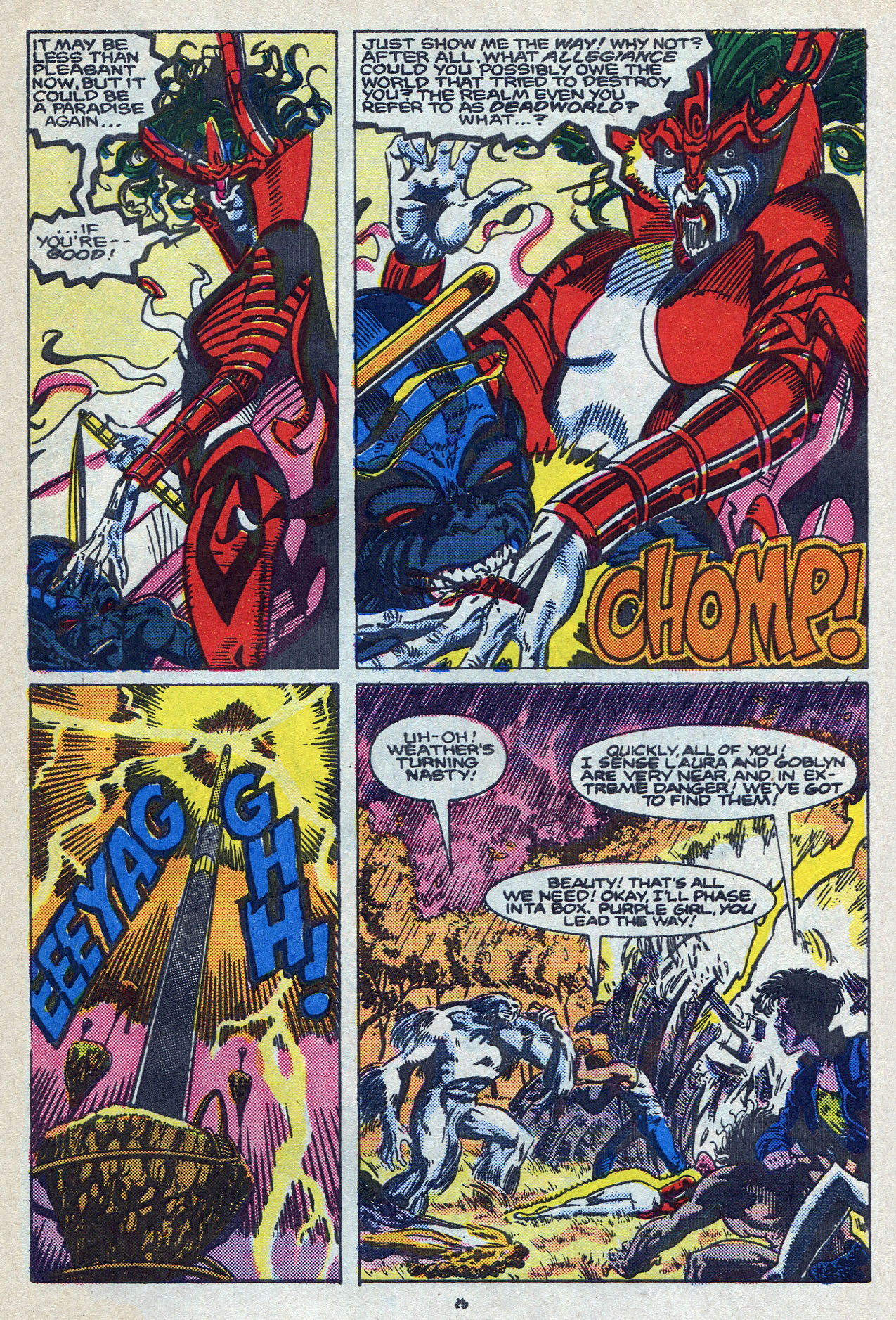 Read online Alpha Flight (1983) comic -  Issue #58 - 31