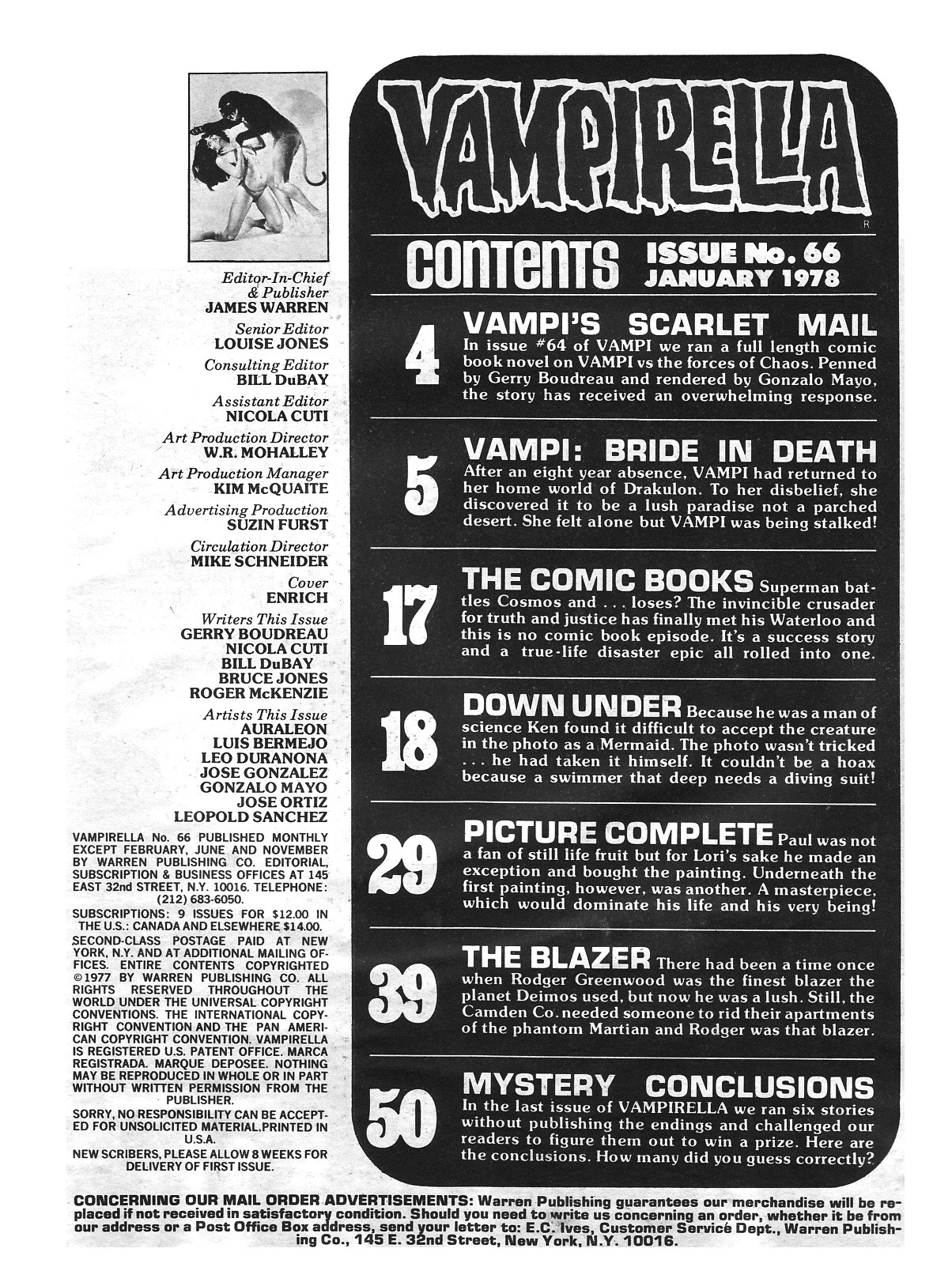 Read online Vampirella (1969) comic -  Issue #66 - 3