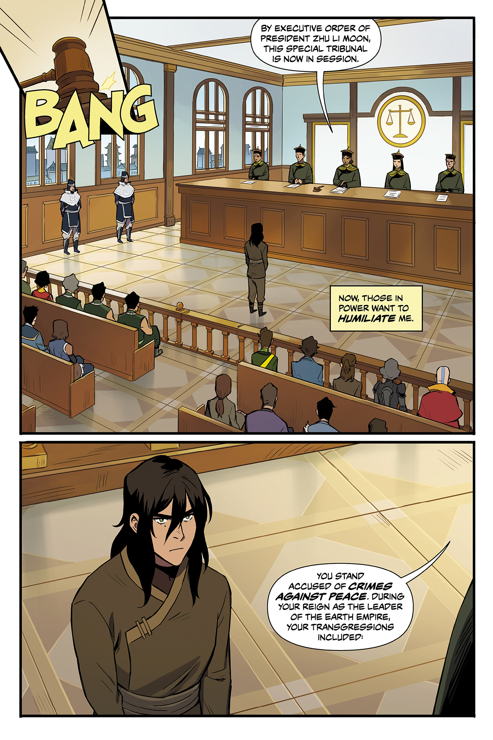 Read online The Legend of Korra: Ruins of the Empire Omnibus comic -  Issue # TPB (Part 1) - 19