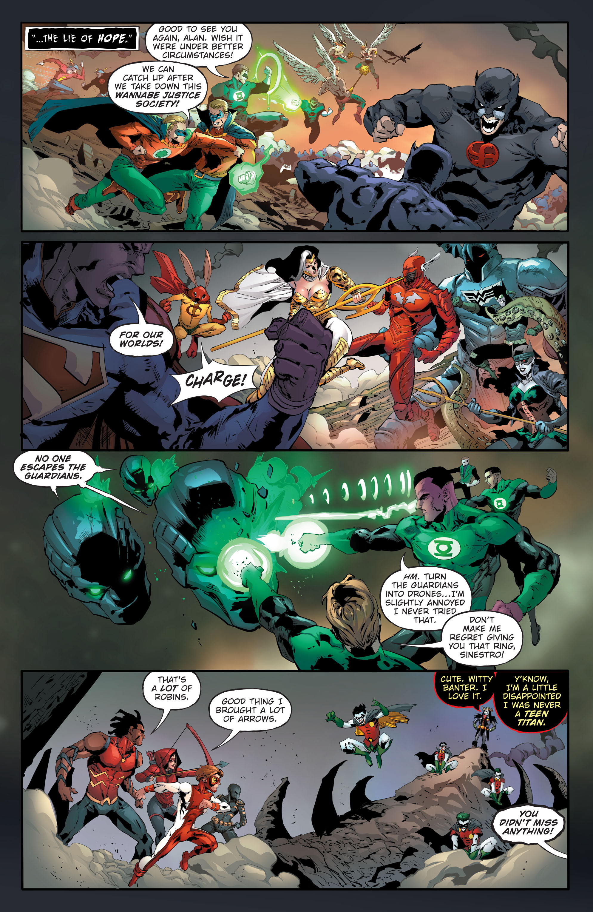 Read online Dark Nights: Death Metal The Last 52: War of the Multiverses comic -  Issue # TPB - 8