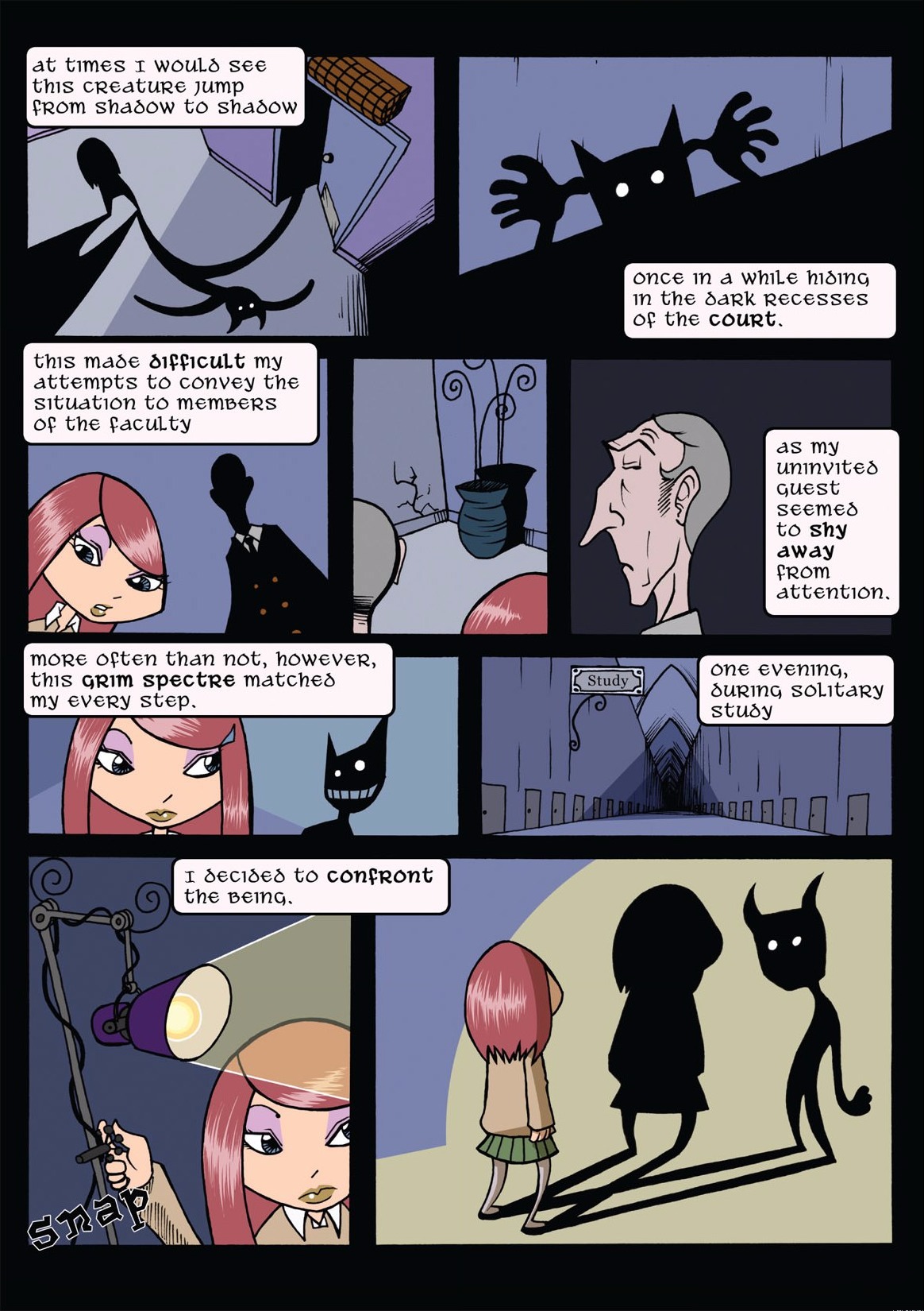 Read online Gunnerkrigg Court comic -  Issue # TPB 1 (Part 1) - 9