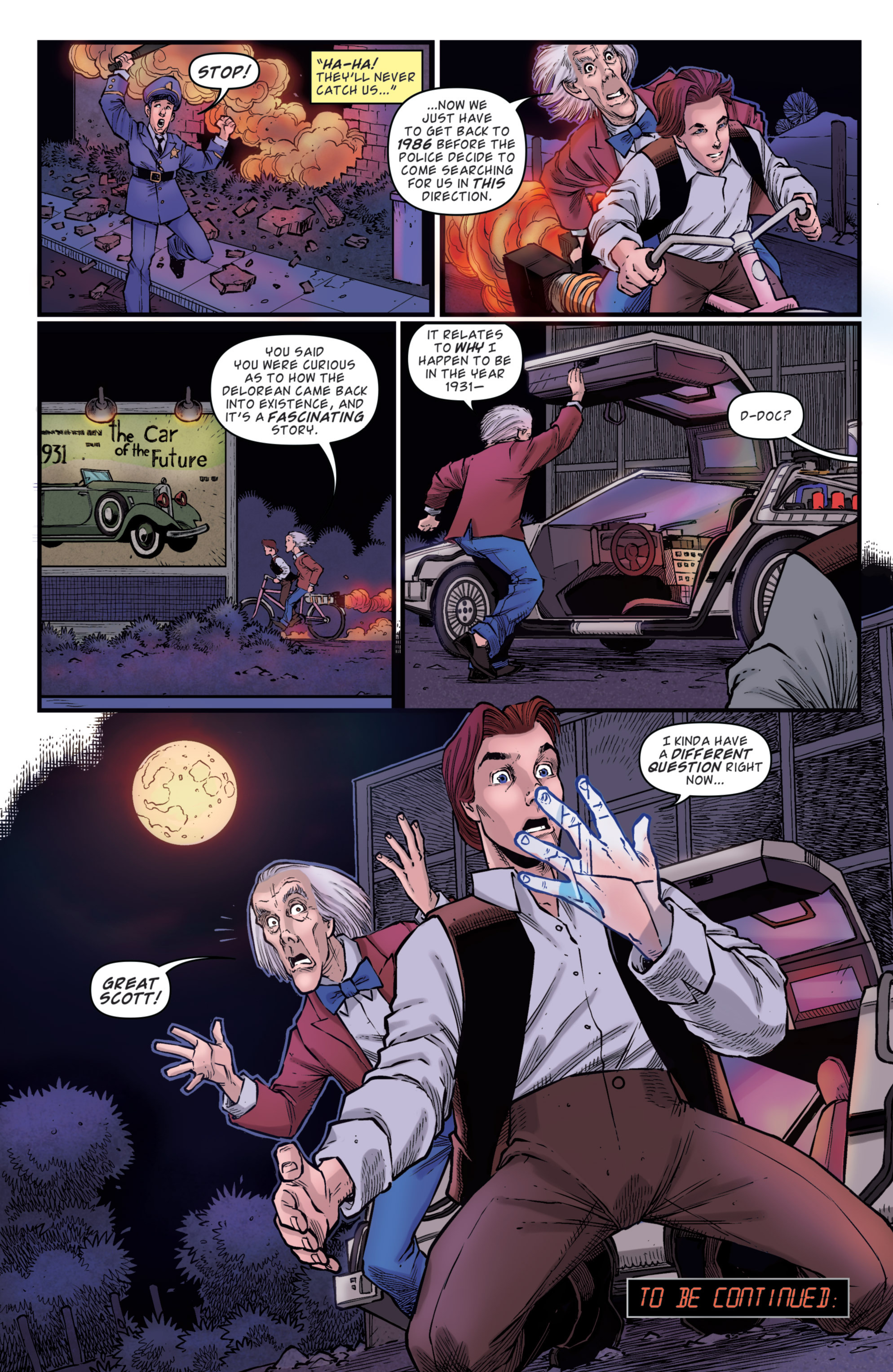 Read online Back to the Future: Citizen Brown comic -  Issue #1 - 27