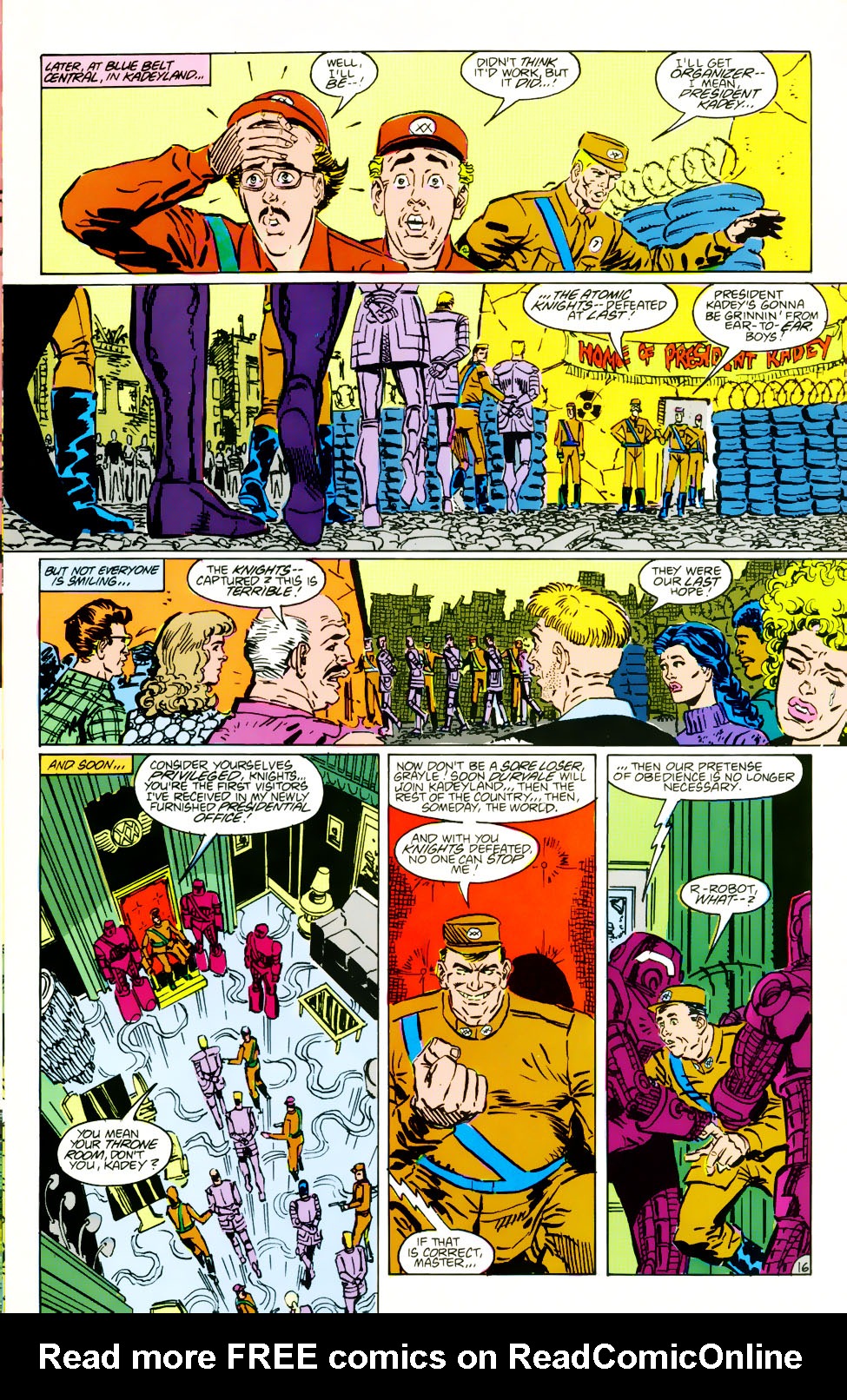 Read online The Outsiders (1985) comic -  Issue #27 - 17