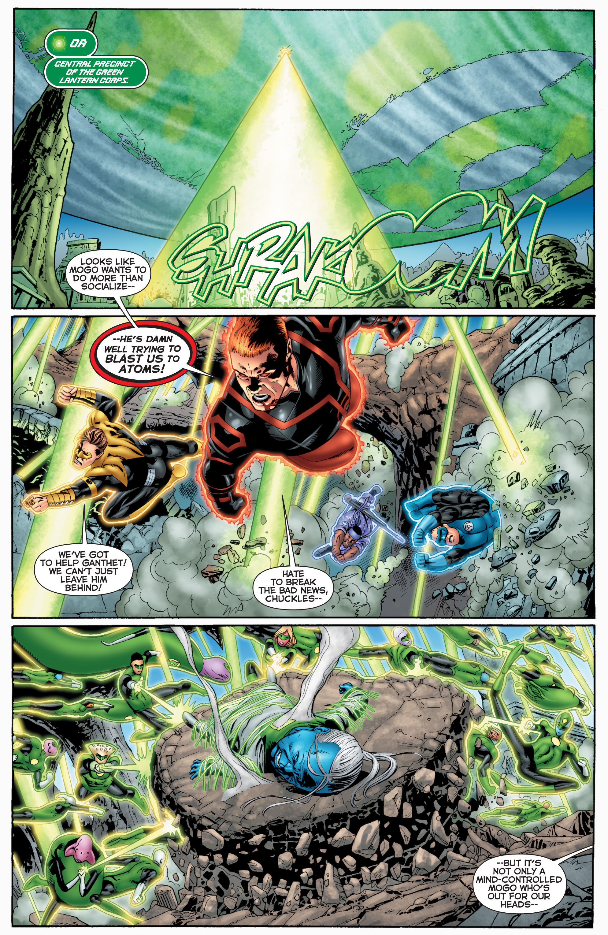 Read online Green Lantern: Emerald Warriors comic -  Issue #9 - 3