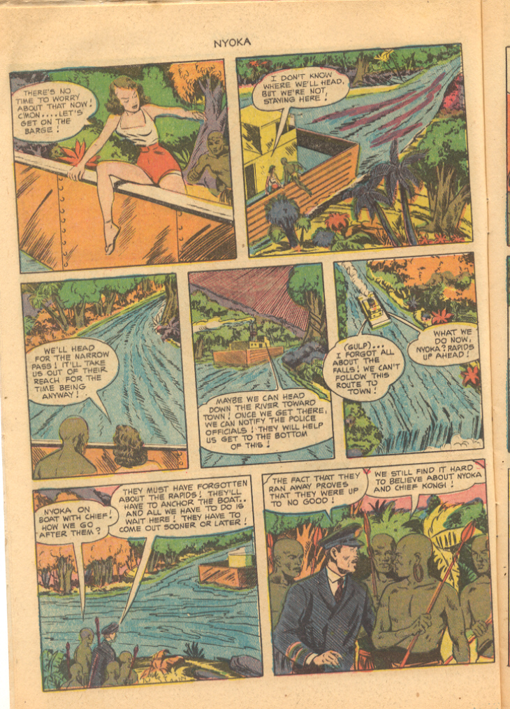 Read online Nyoka the Jungle Girl (1945) comic -  Issue #76 - 8