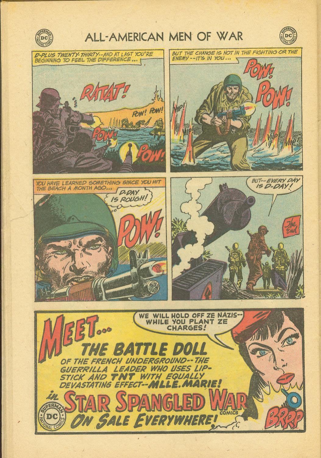 Read online All-American Men of War comic -  Issue #74 - 32