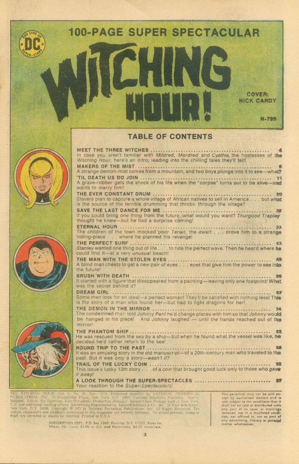 Read online The Witching Hour (1969) comic -  Issue #38 - 4