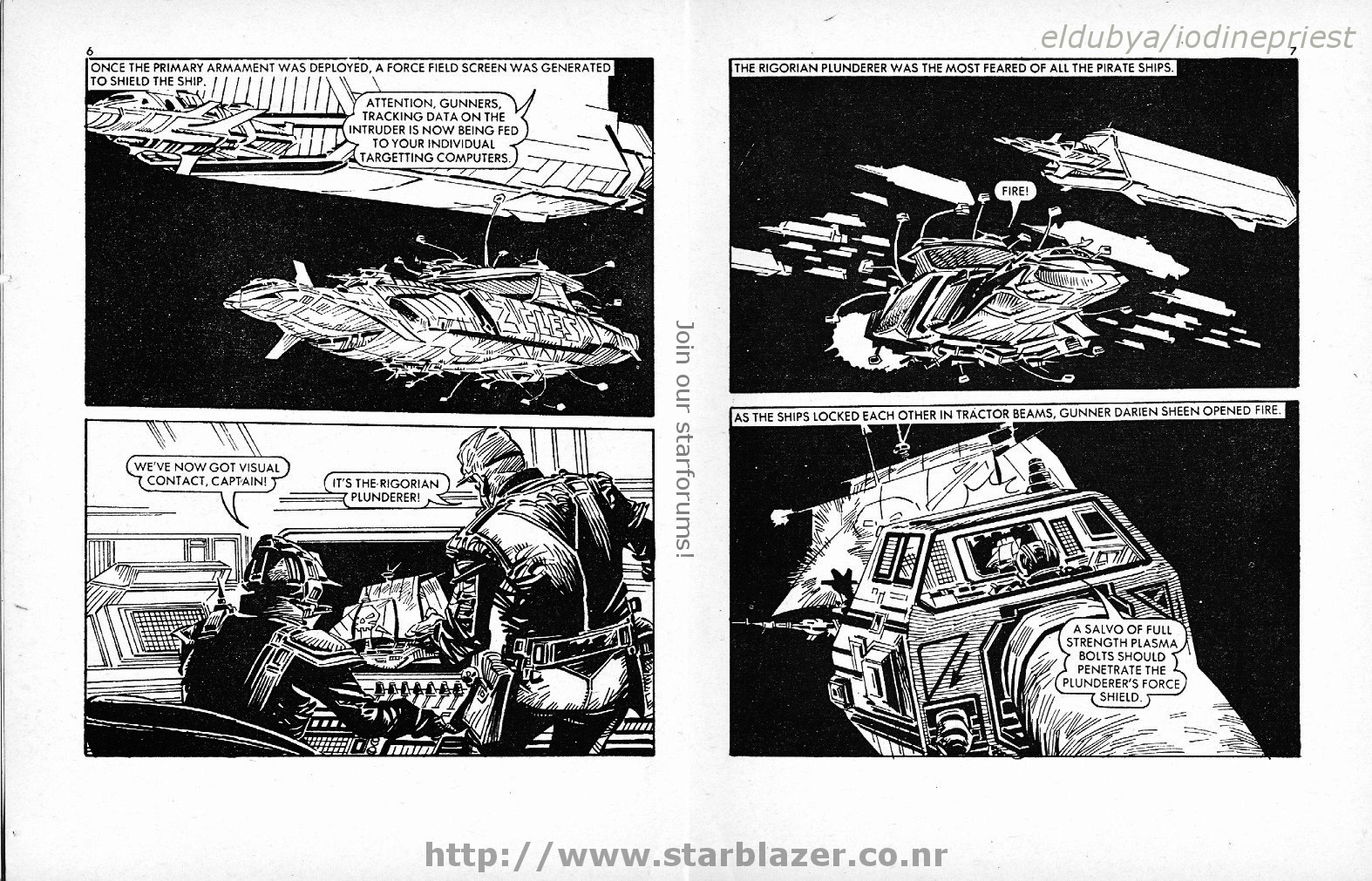 Read online Starblazer comic -  Issue #100 - 5
