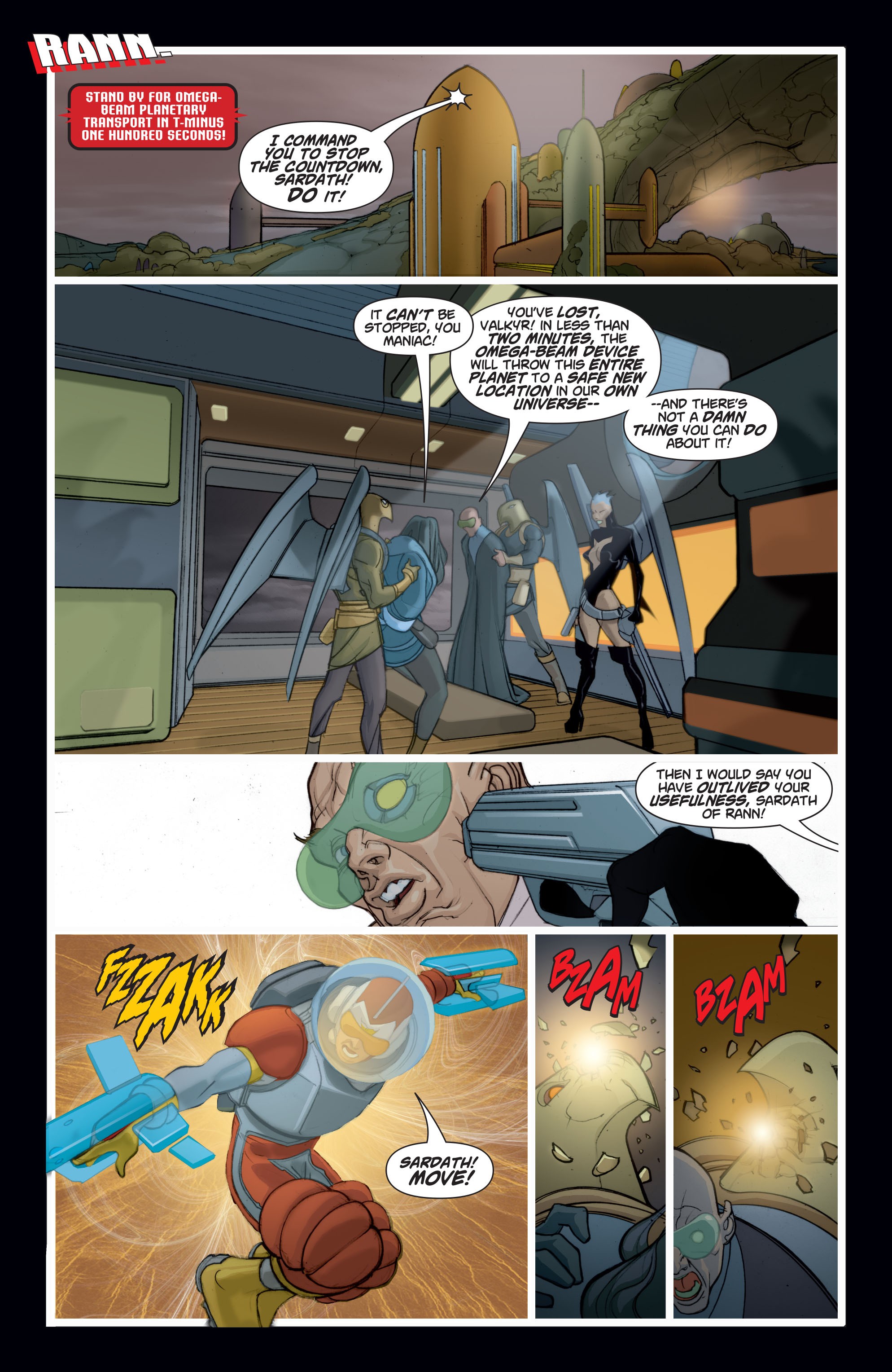 Read online Adam Strange (2004) comic -  Issue #8 - 10