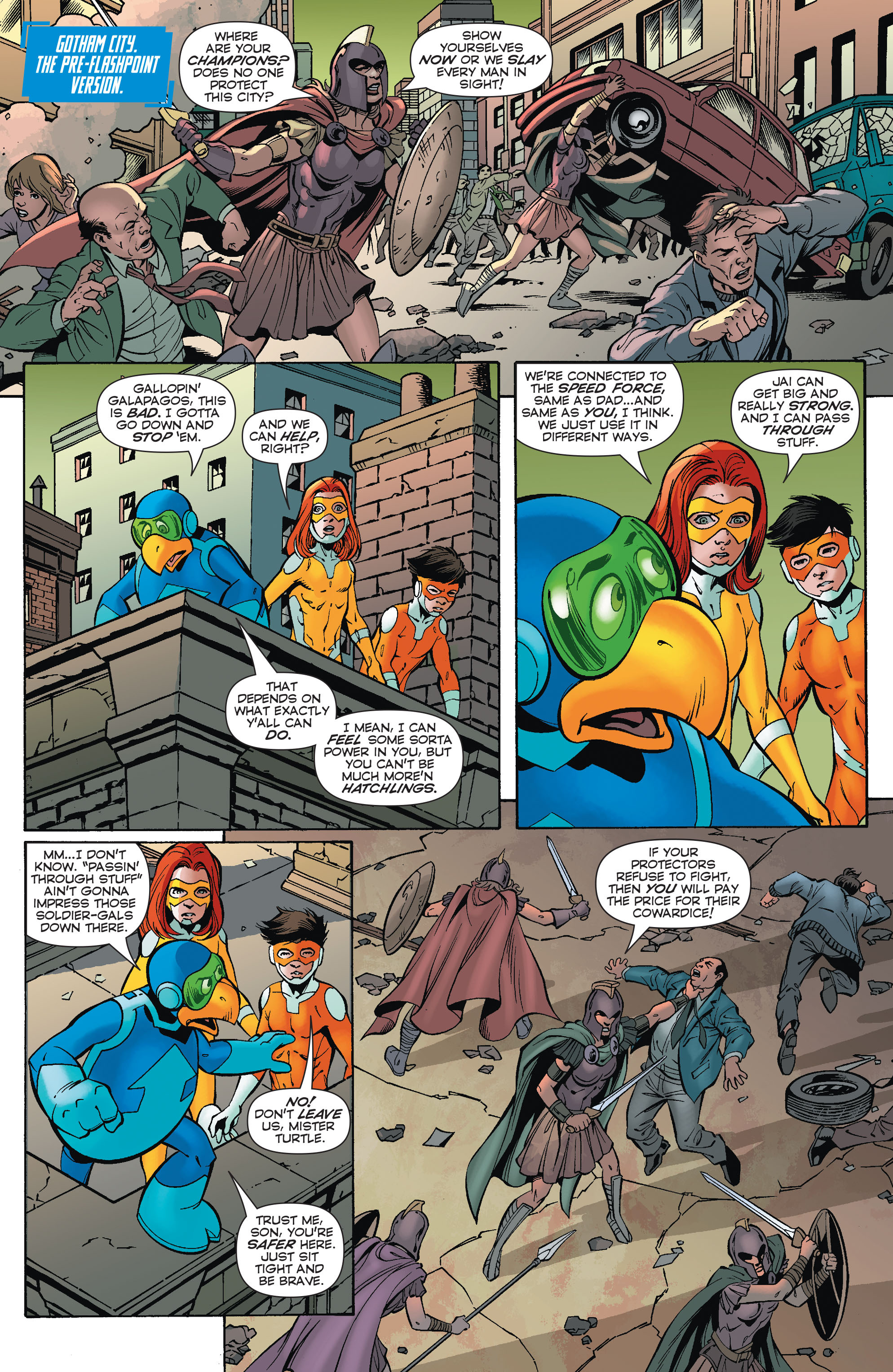 Read online Convergence Speed Force comic -  Issue #2 - 10