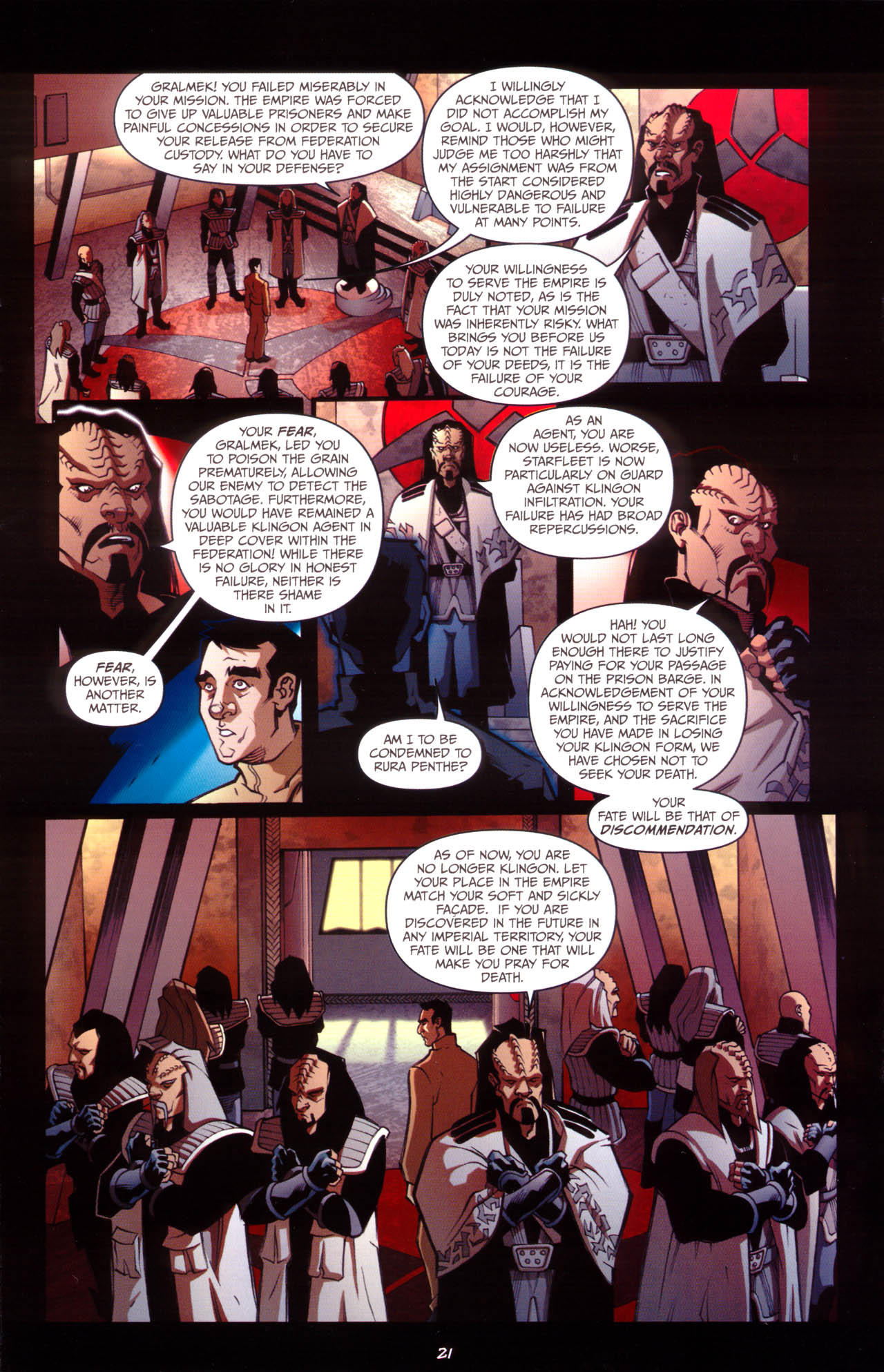 Read online Star Trek: Klingons: Blood Will Tell comic -  Issue #2 - 23