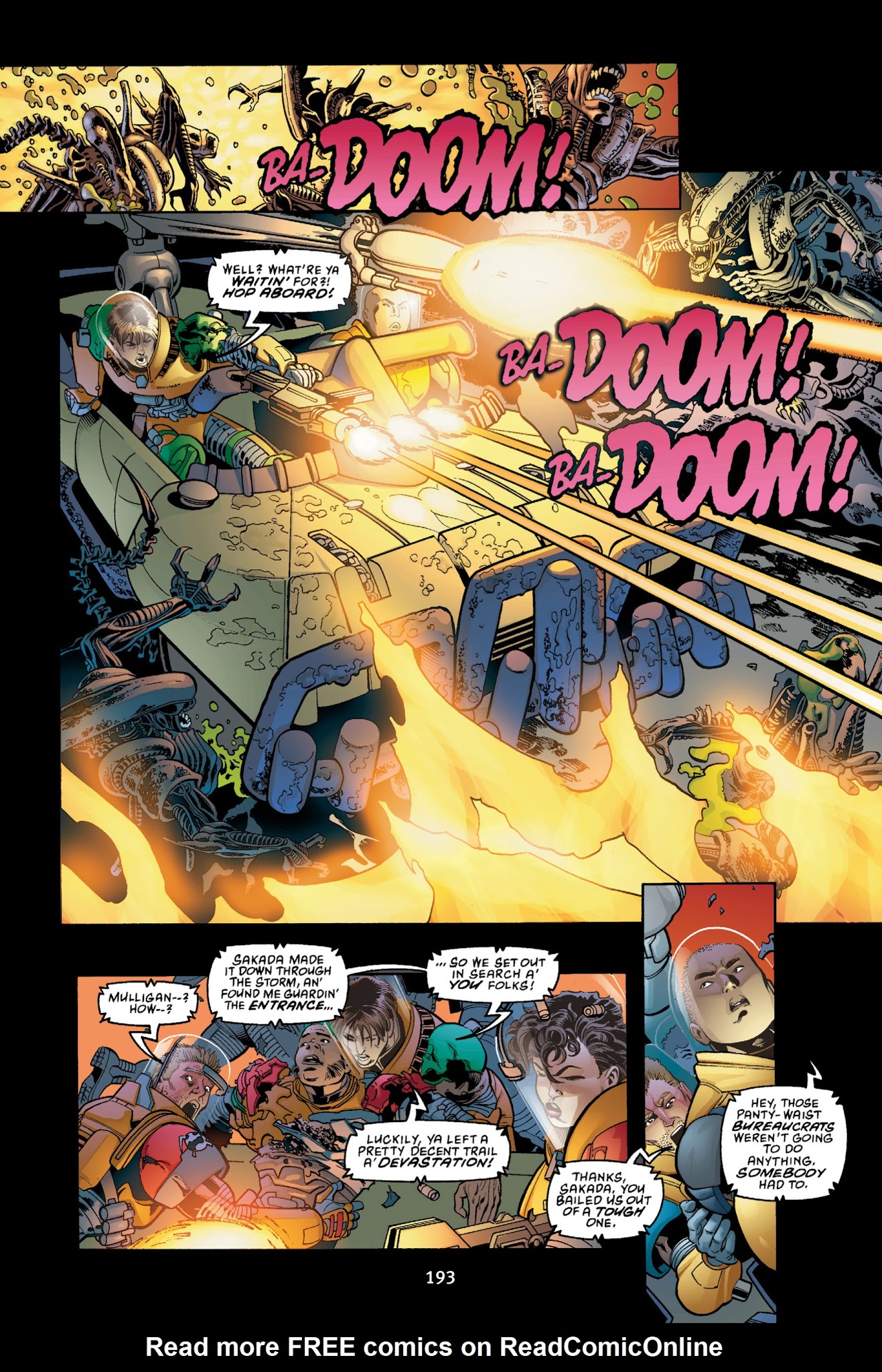 Read online Aliens Omnibus comic -  Issue # TPB 6 - 188