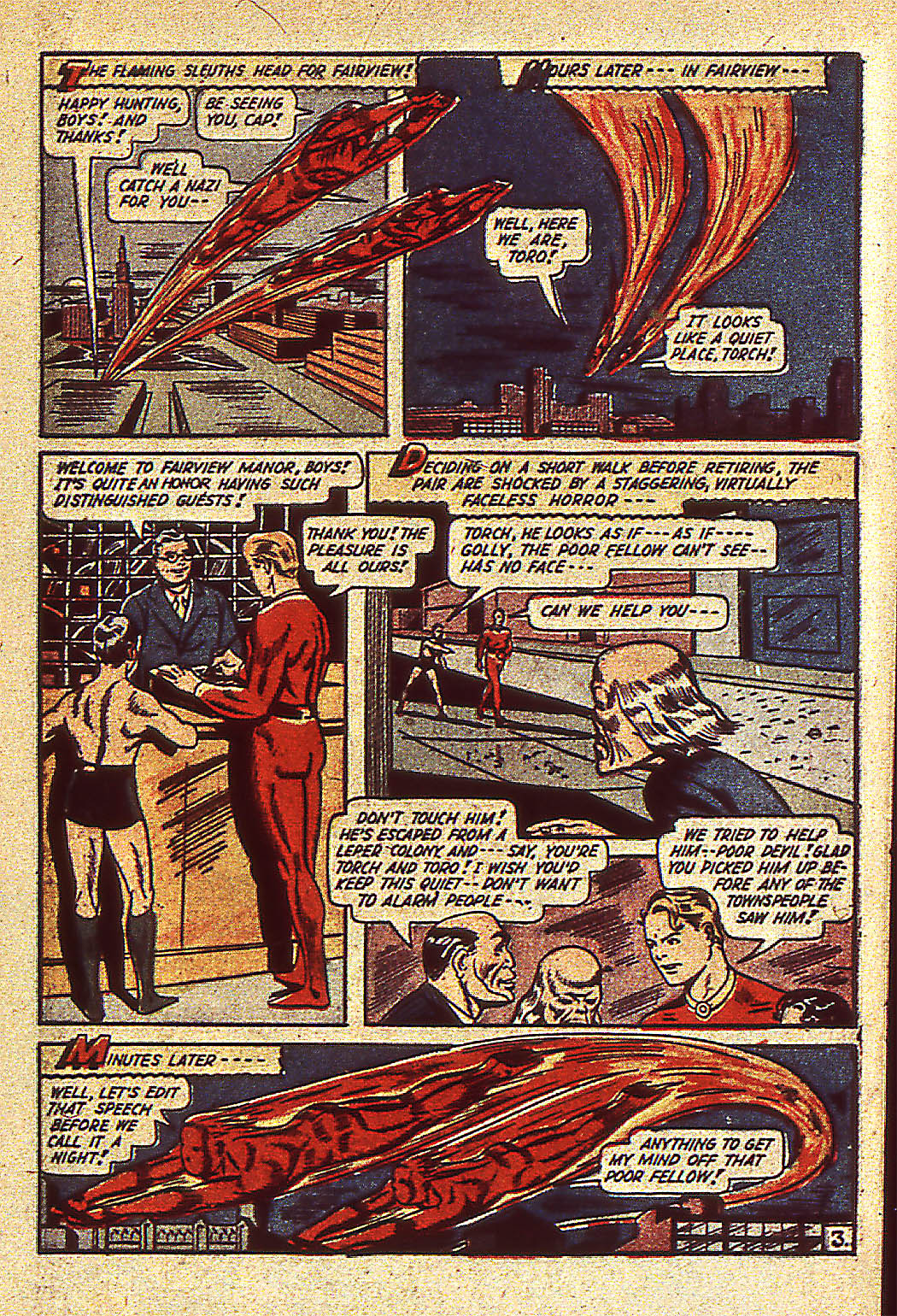 Read online The Human Torch (1940) comic -  Issue #14 - 5