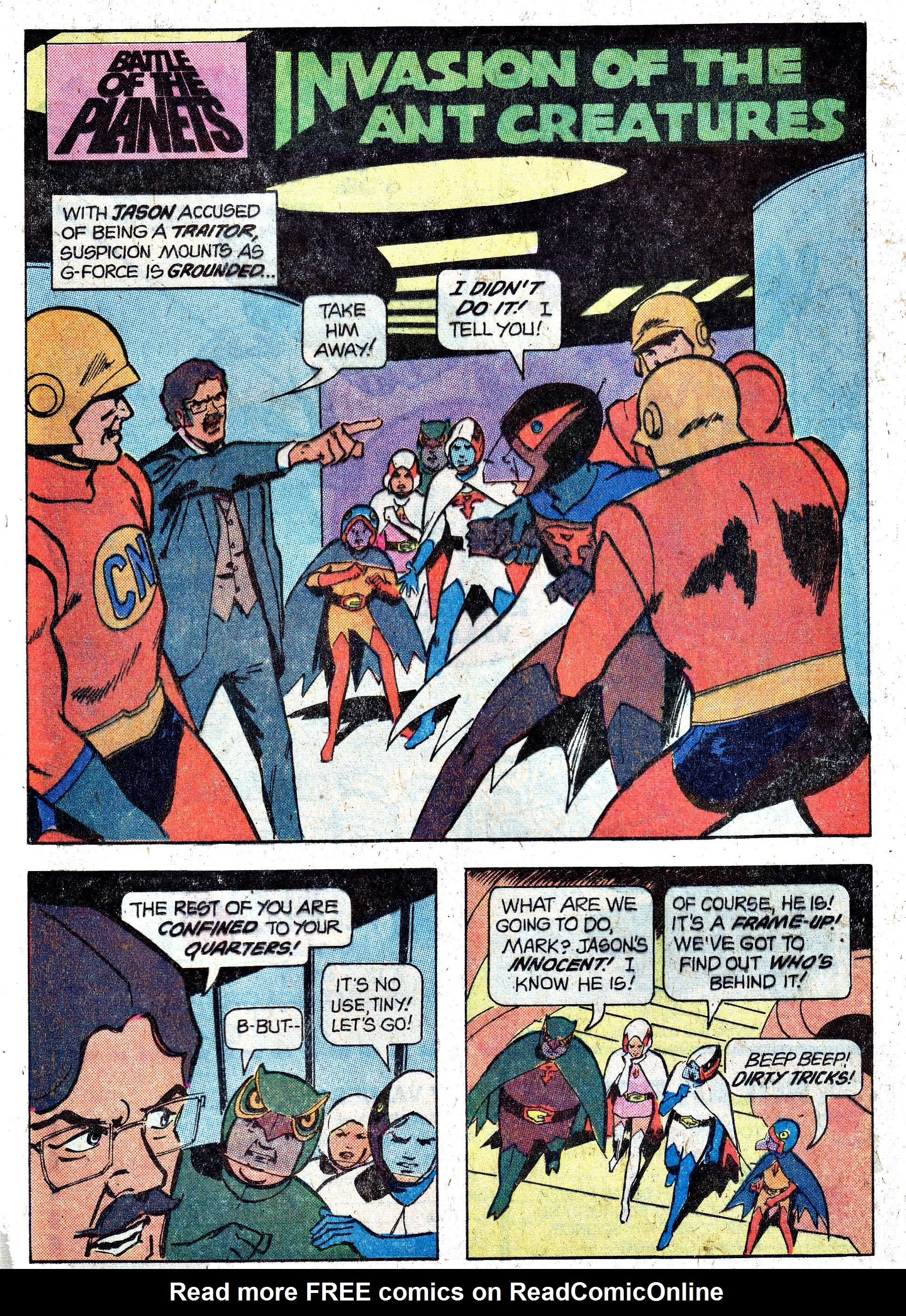 Read online Battle of the Planets (1979) comic -  Issue #7 - 13