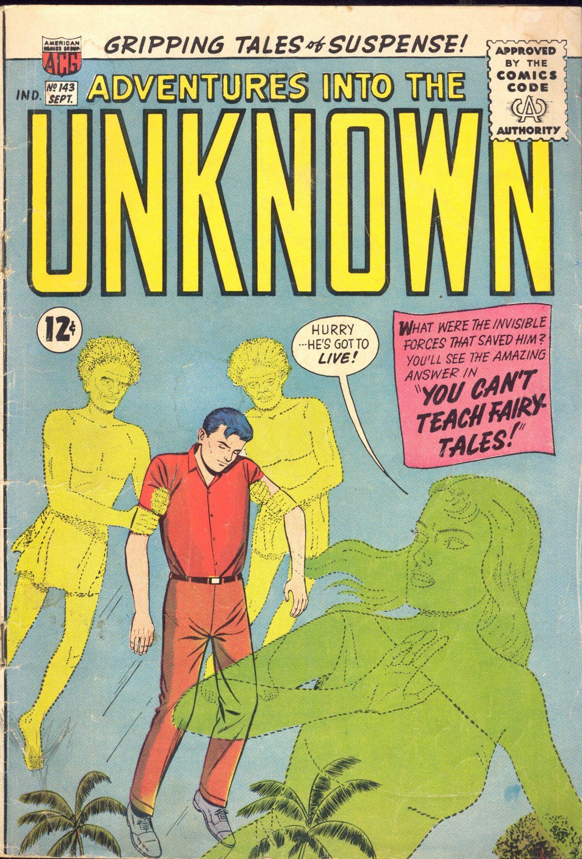 Read online Adventures Into The Unknown comic -  Issue #143 - 1