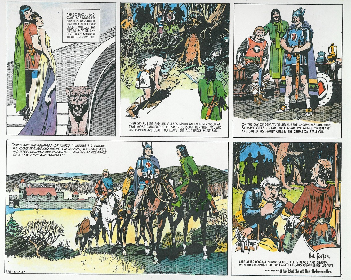 Read online Prince Valiant comic -  Issue # TPB 3 (Part 2) - 47