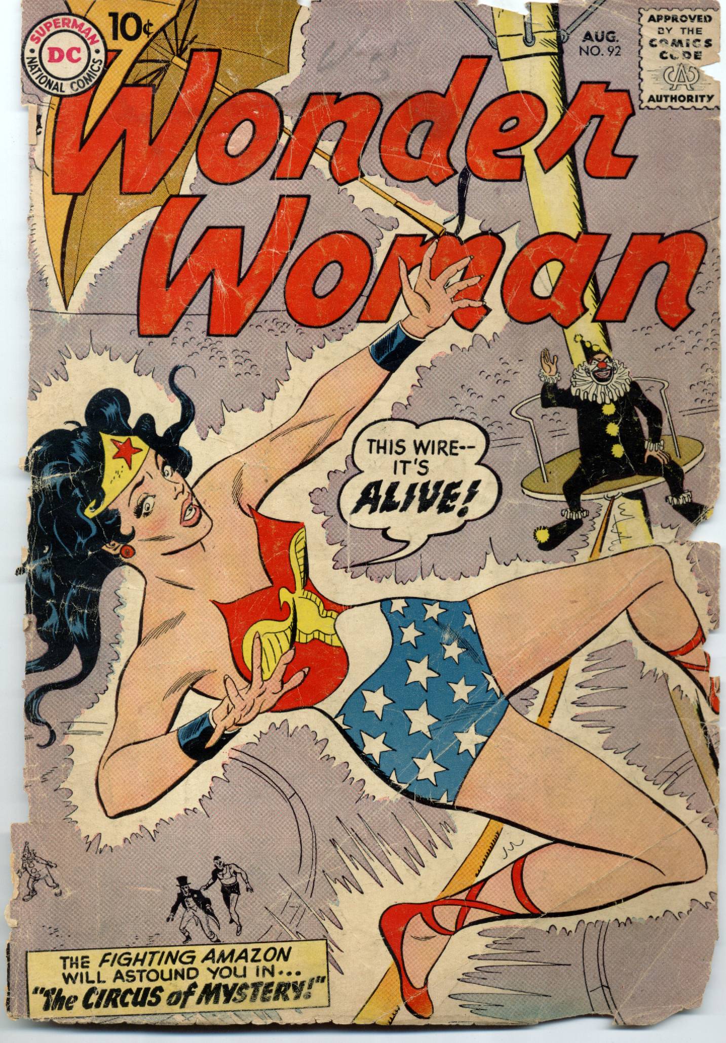 Read online Wonder Woman (1942) comic -  Issue #92 - 1