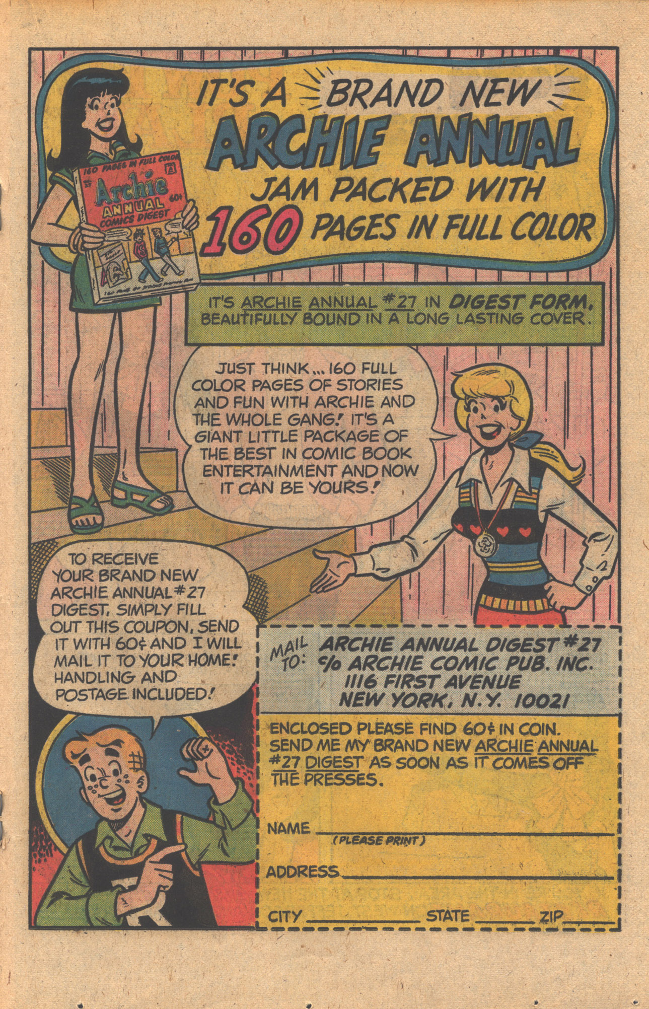 Read online Archie Giant Series Magazine comic -  Issue #234 - 19