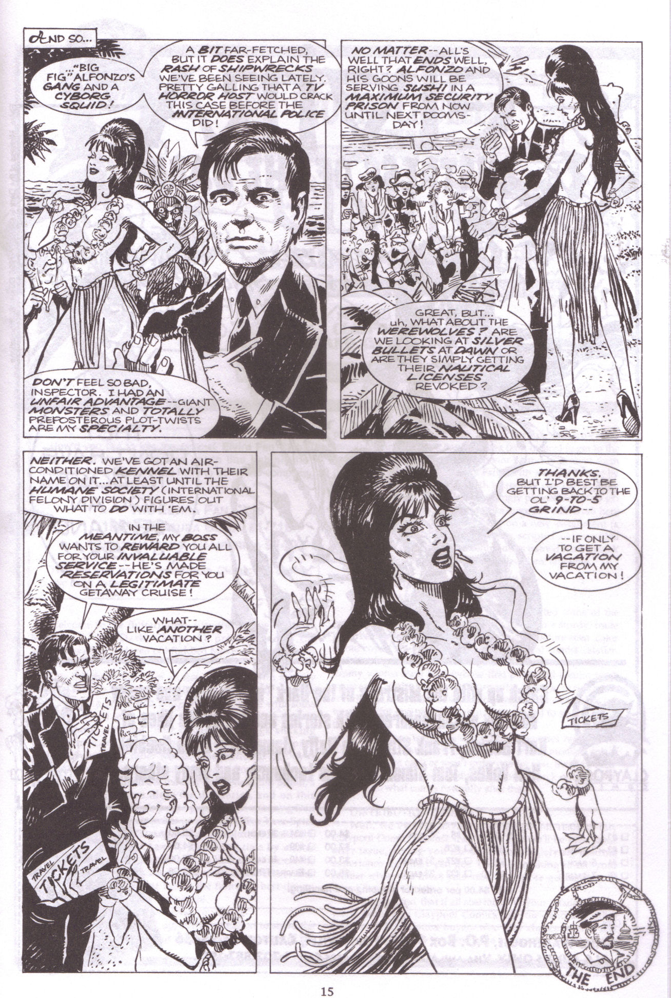 Read online Elvira, Mistress of the Dark comic -  Issue #53 - 17