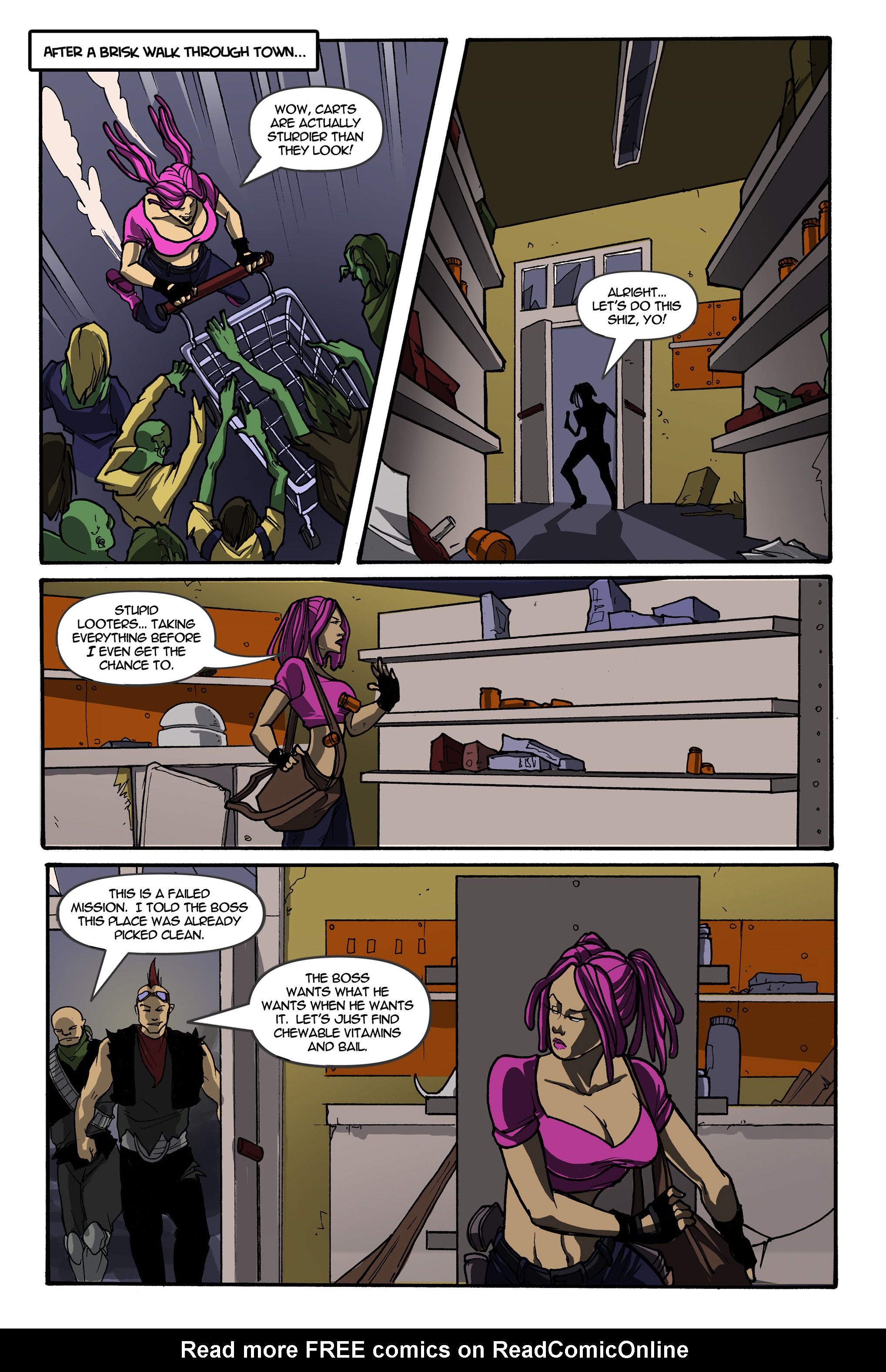Read online Chaos Campus: Extra Credit comic -  Issue #6 - 6