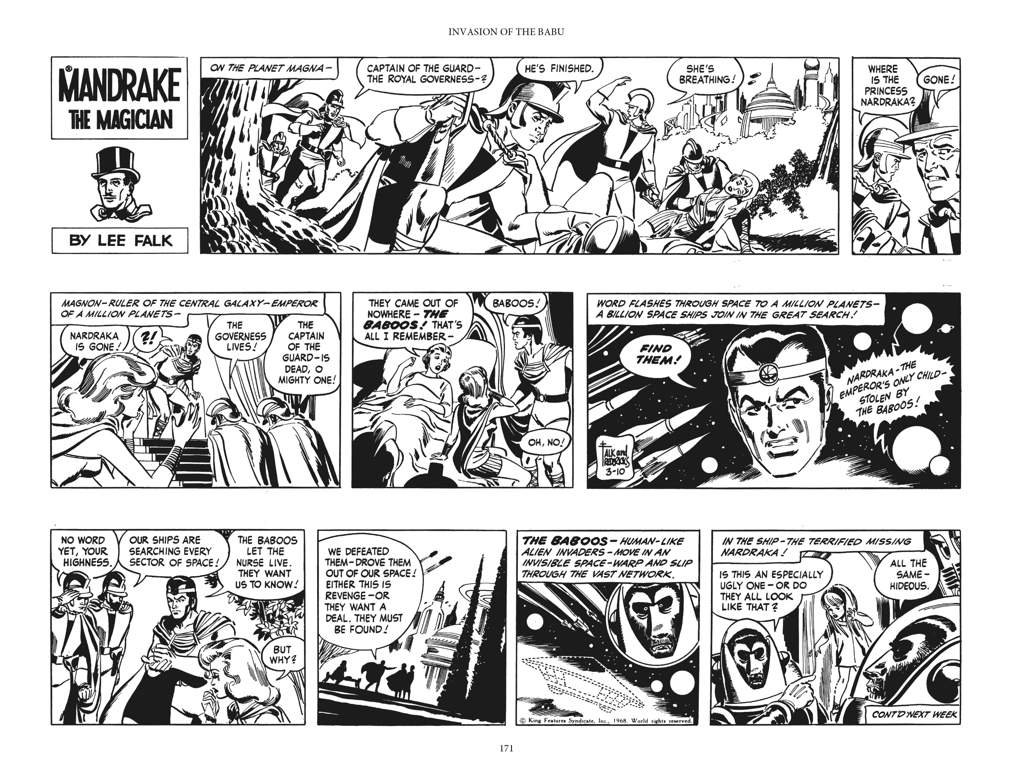 Read online Mandrake the Magician: The Fred Fredricks Sundays comic -  Issue # TPB (Part 2) - 72