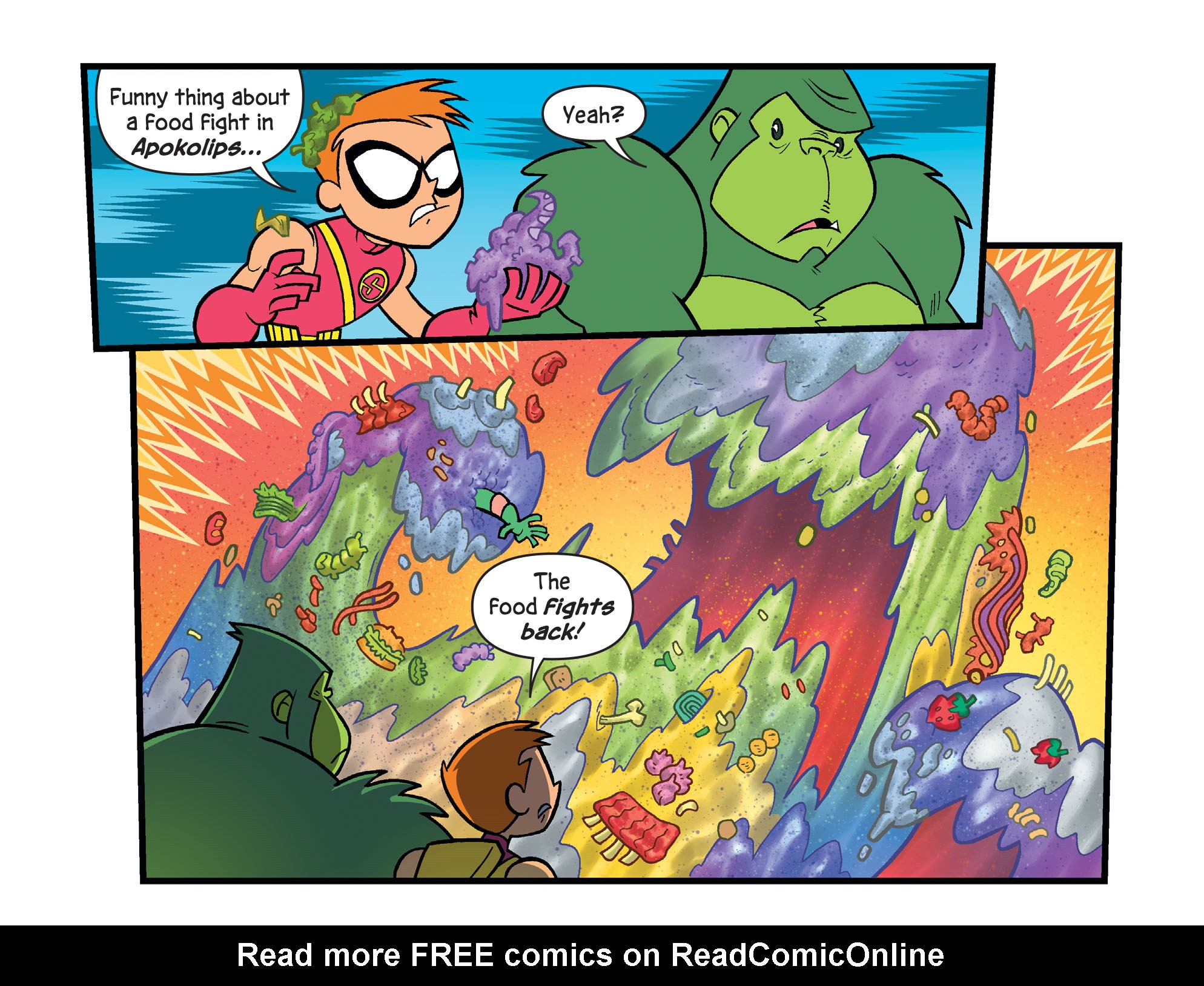 Read online Teen Titans Go! To Camp comic -  Issue #7 - 24