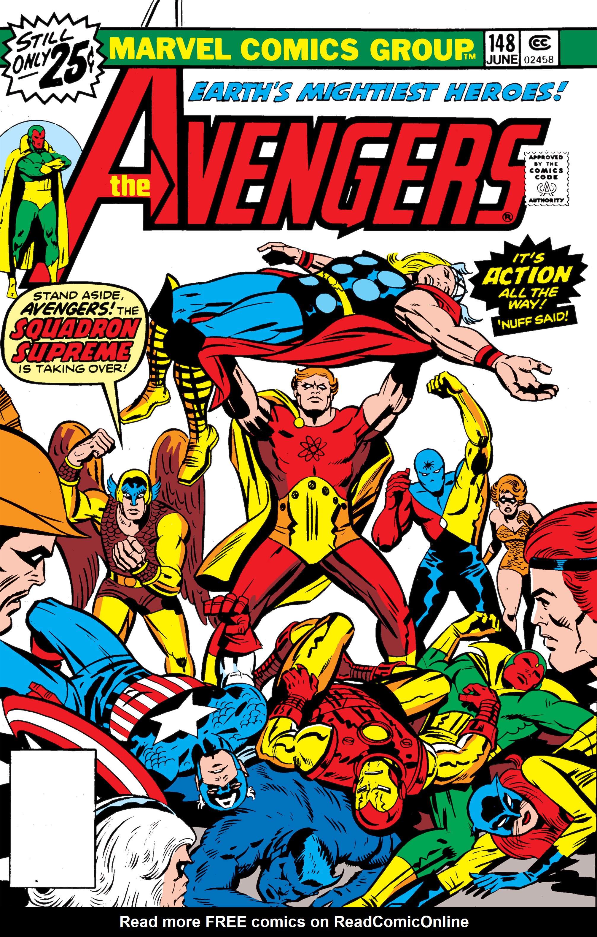 Read online The Avengers (1963) comic -  Issue #148 - 1