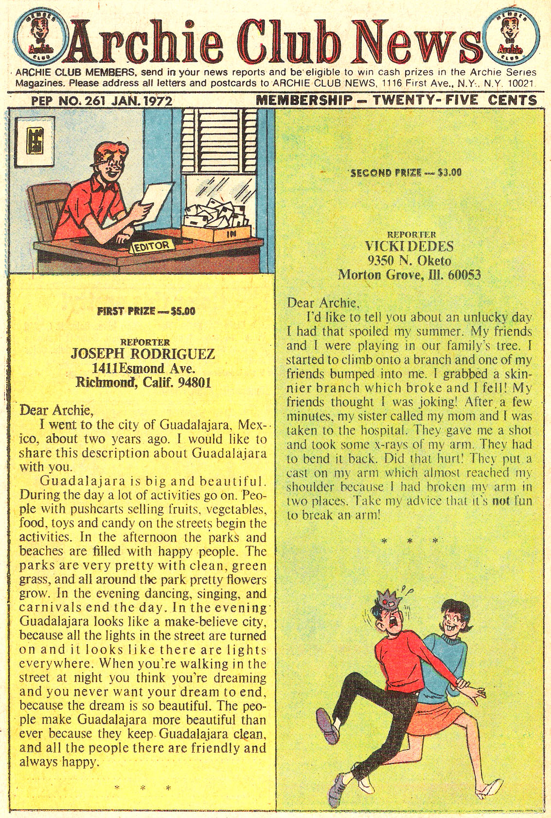 Read online Pep Comics comic -  Issue #261 - 26