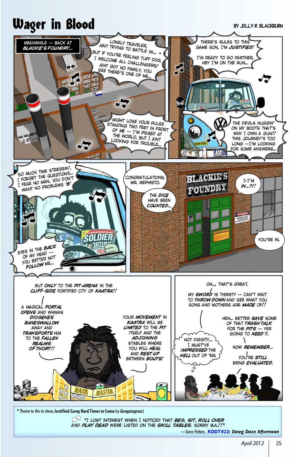 Read online Knights of the Dinner Table comic -  Issue #186 - 27