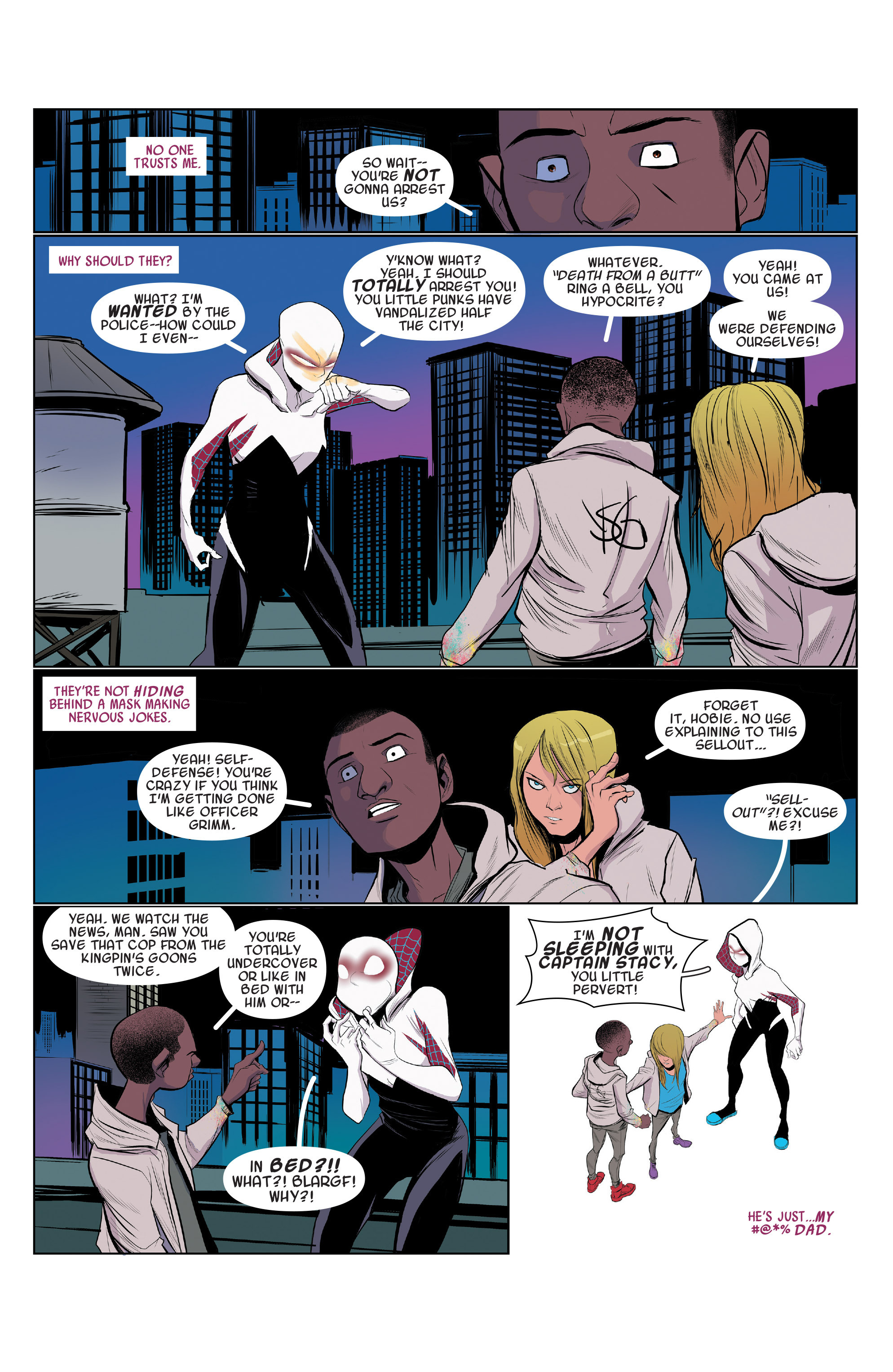 Read online Spider-Gwen [I] comic -  Issue #4 - 6