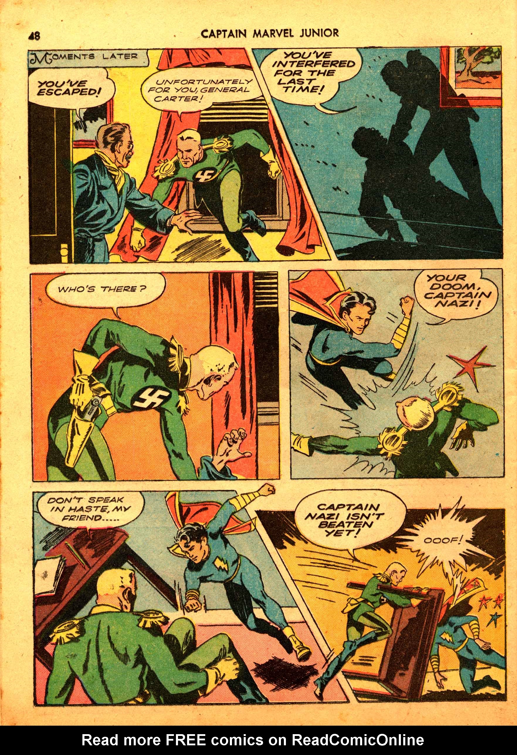 Read online Captain Marvel, Jr. comic -  Issue #8 - 49