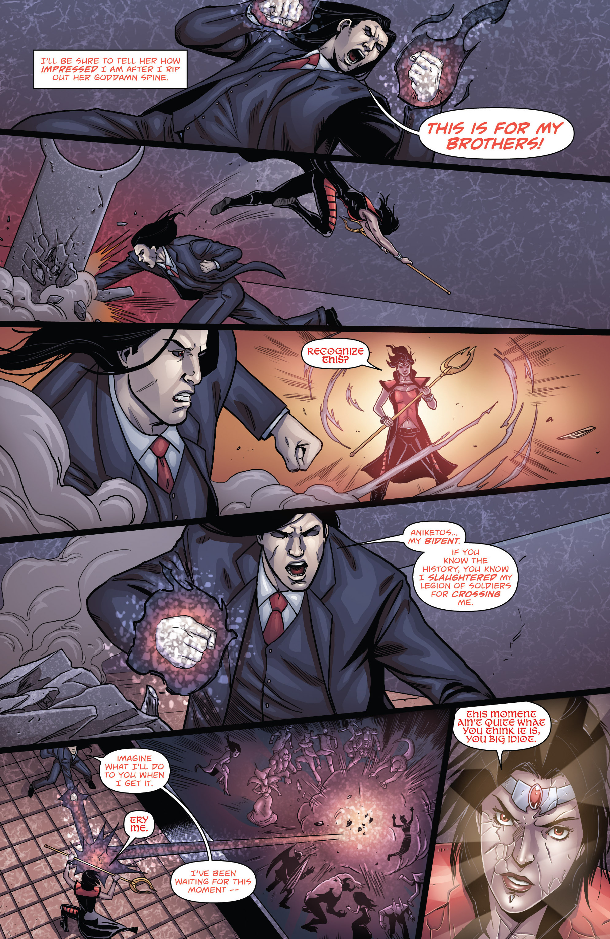 Read online Grimm Fairy Tales presents White Queen: Age of Darkness comic -  Issue # _TPB (Part 2) - 33