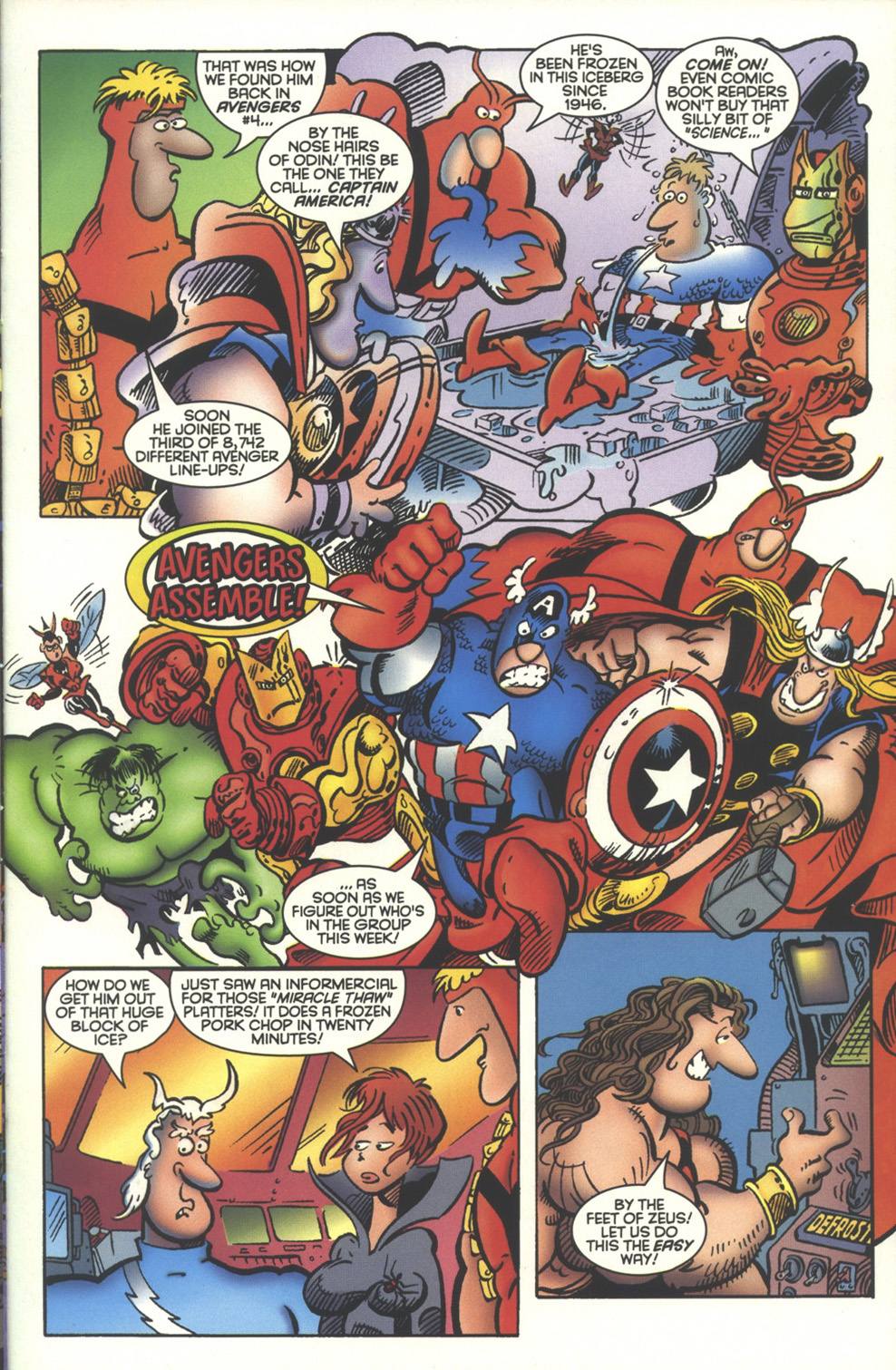 Read online Sergio Aragonés Massacres Marvel comic -  Issue # Full - 31