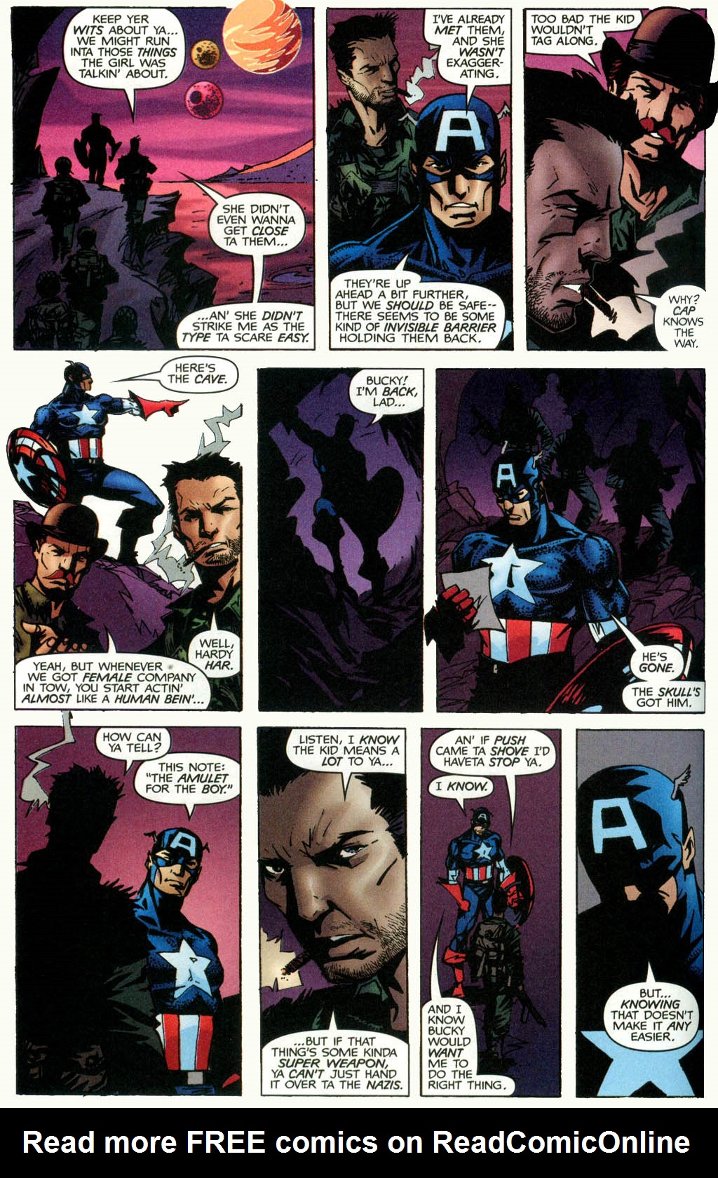 Read online Captain America/Nick Fury: The Otherworld War comic -  Issue # Full - 41